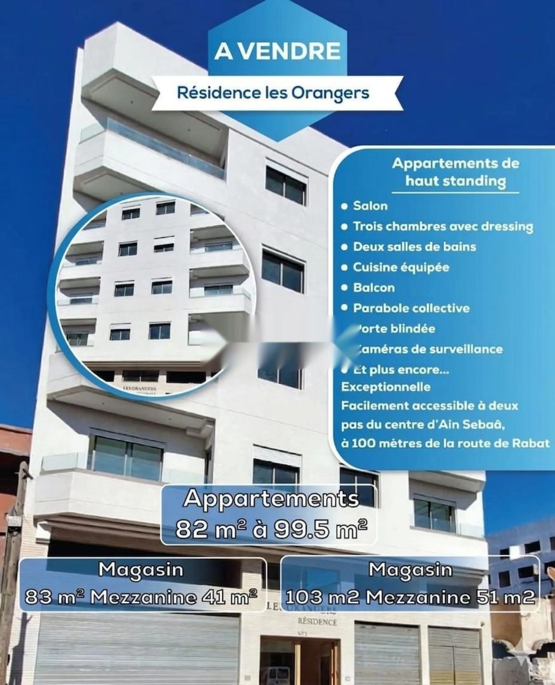 Magasin à vendre - Aïn Sebaâ, Casablanca