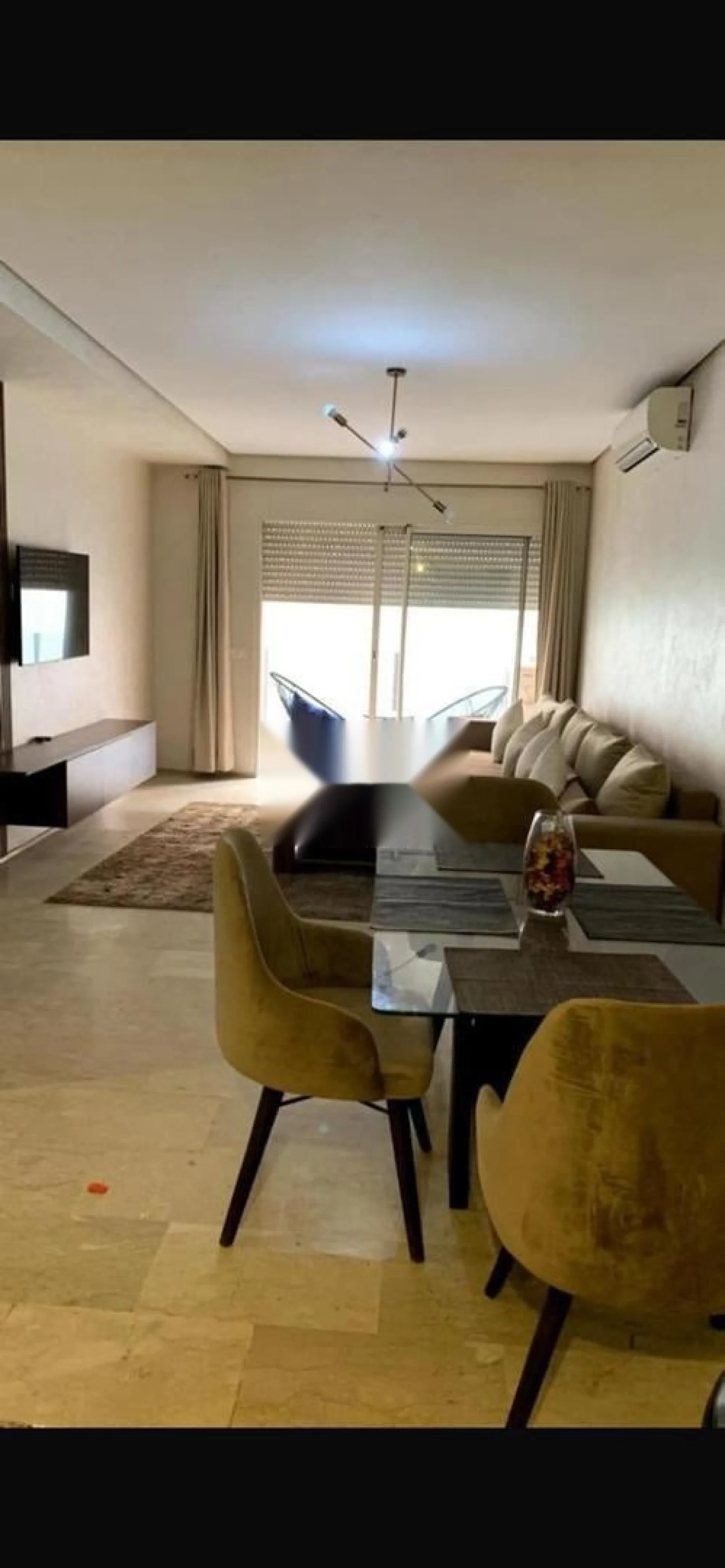 Appartement studio meublé lumineux
