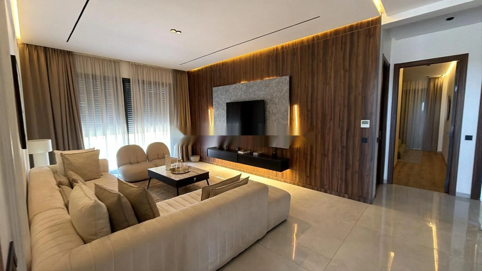 Appartement neuf de luxe, 2 chambres à Chrifia