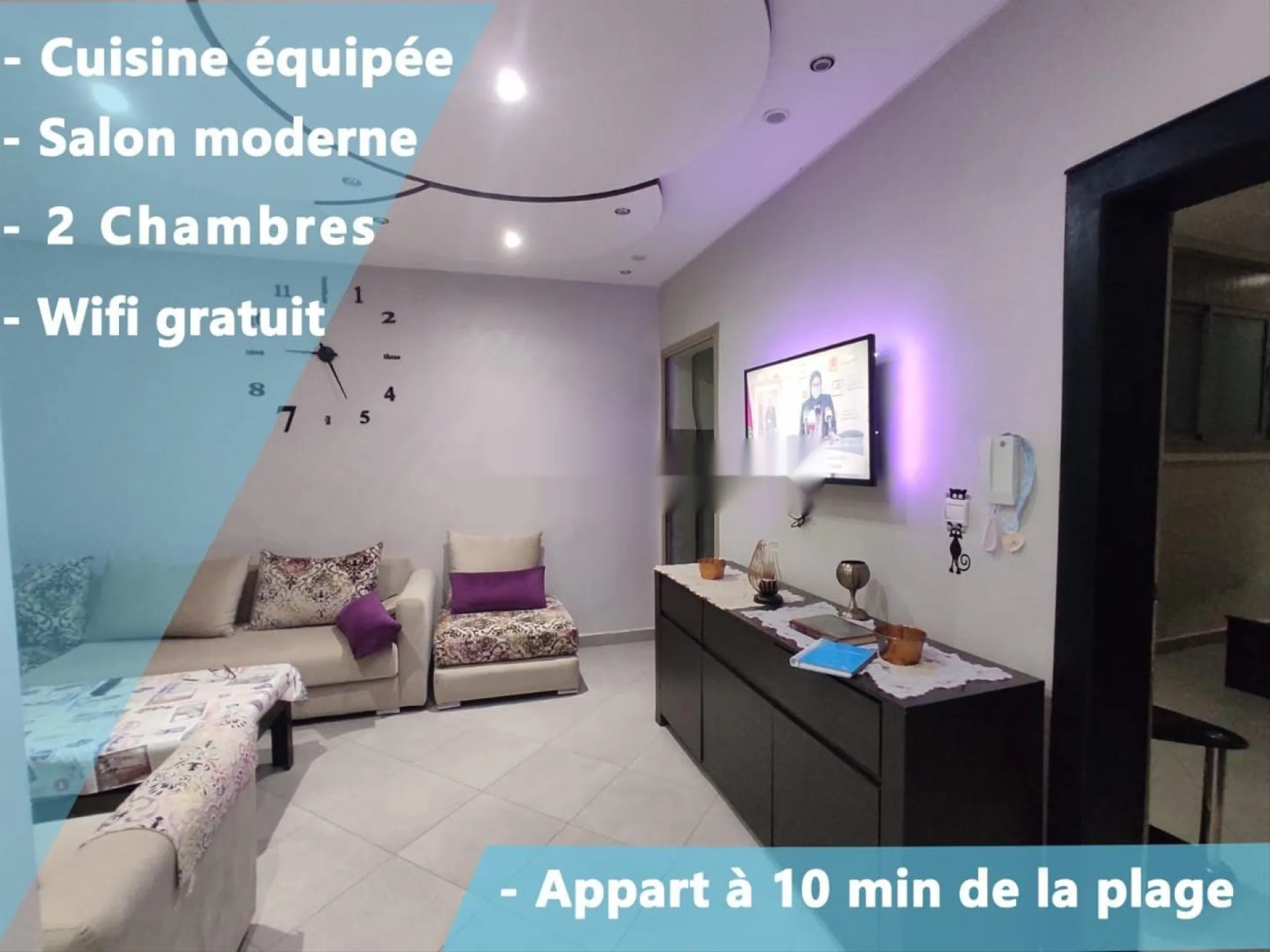 Appartement avec wifi à louer AZ12