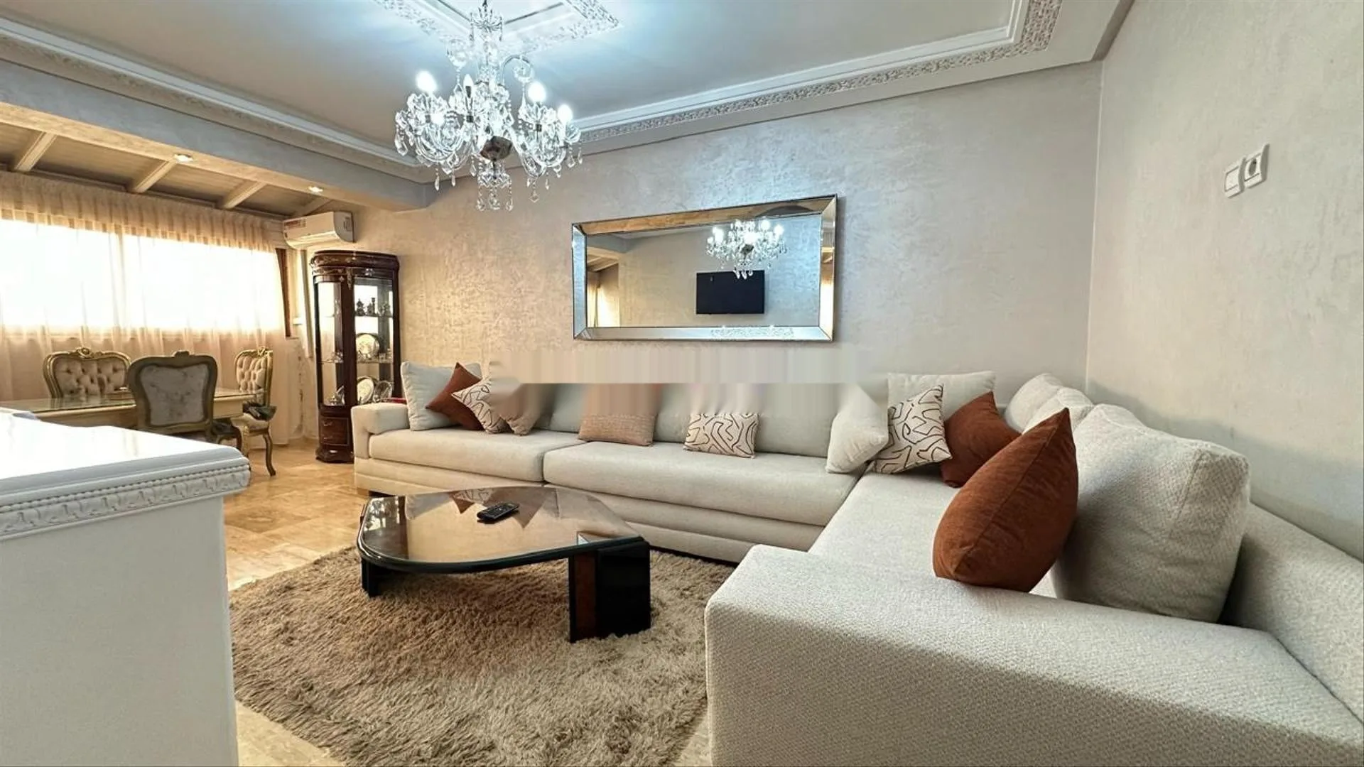 Appartement meublé à louer rue Moulay Ismail