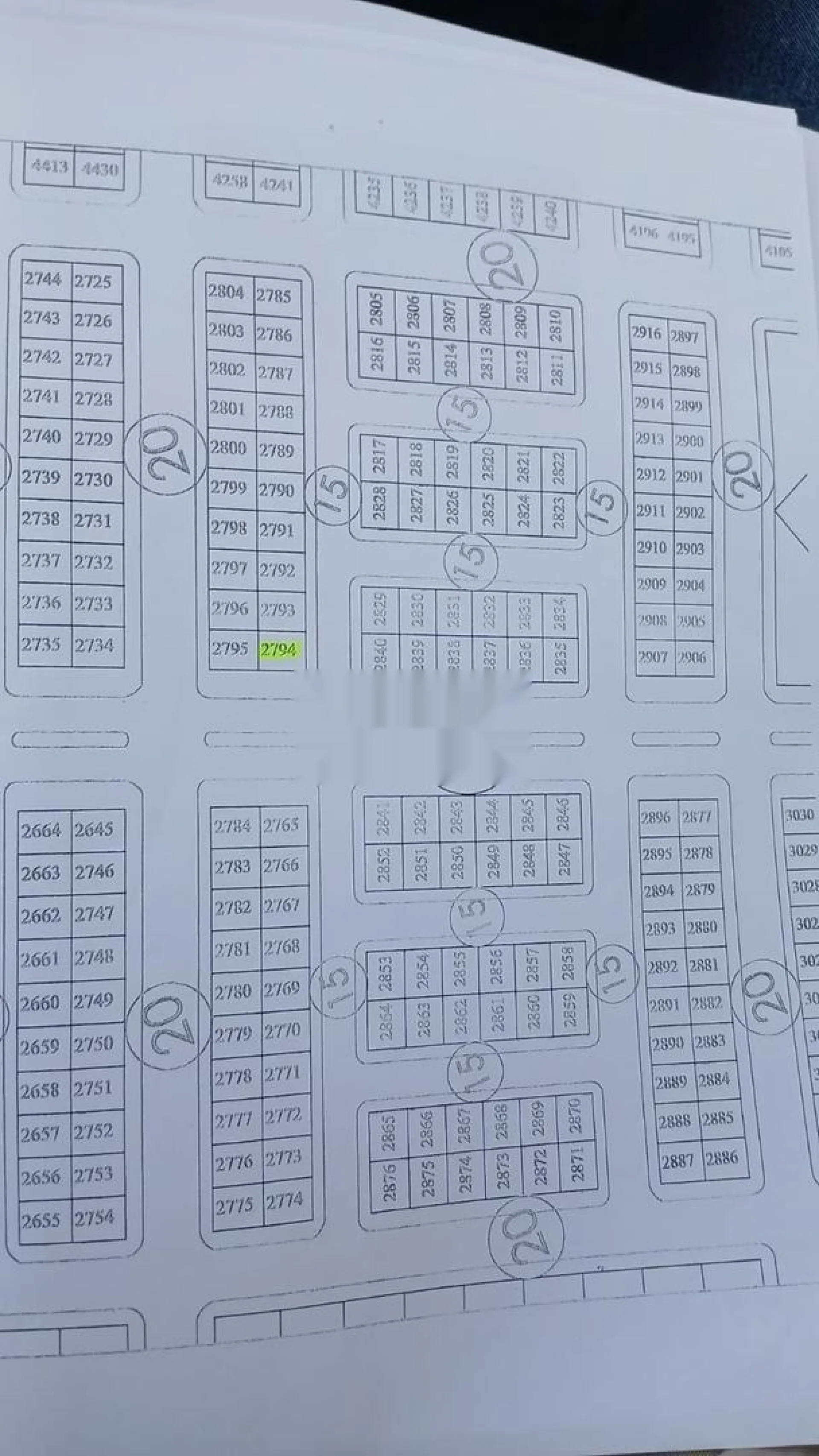 Terrain commercial Choka à Taktia Saada 2 dans la zone pk40