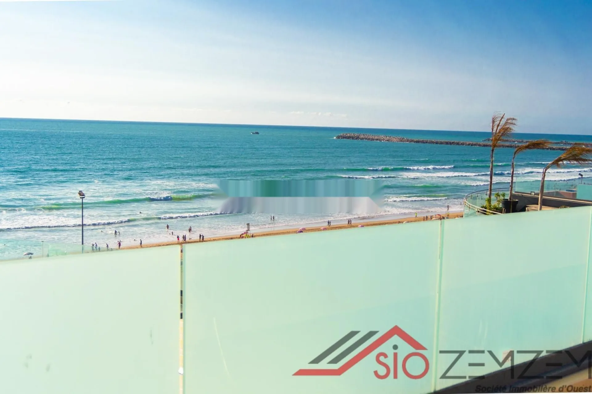 Appartement meublé à vendre immeuble vue sur mer