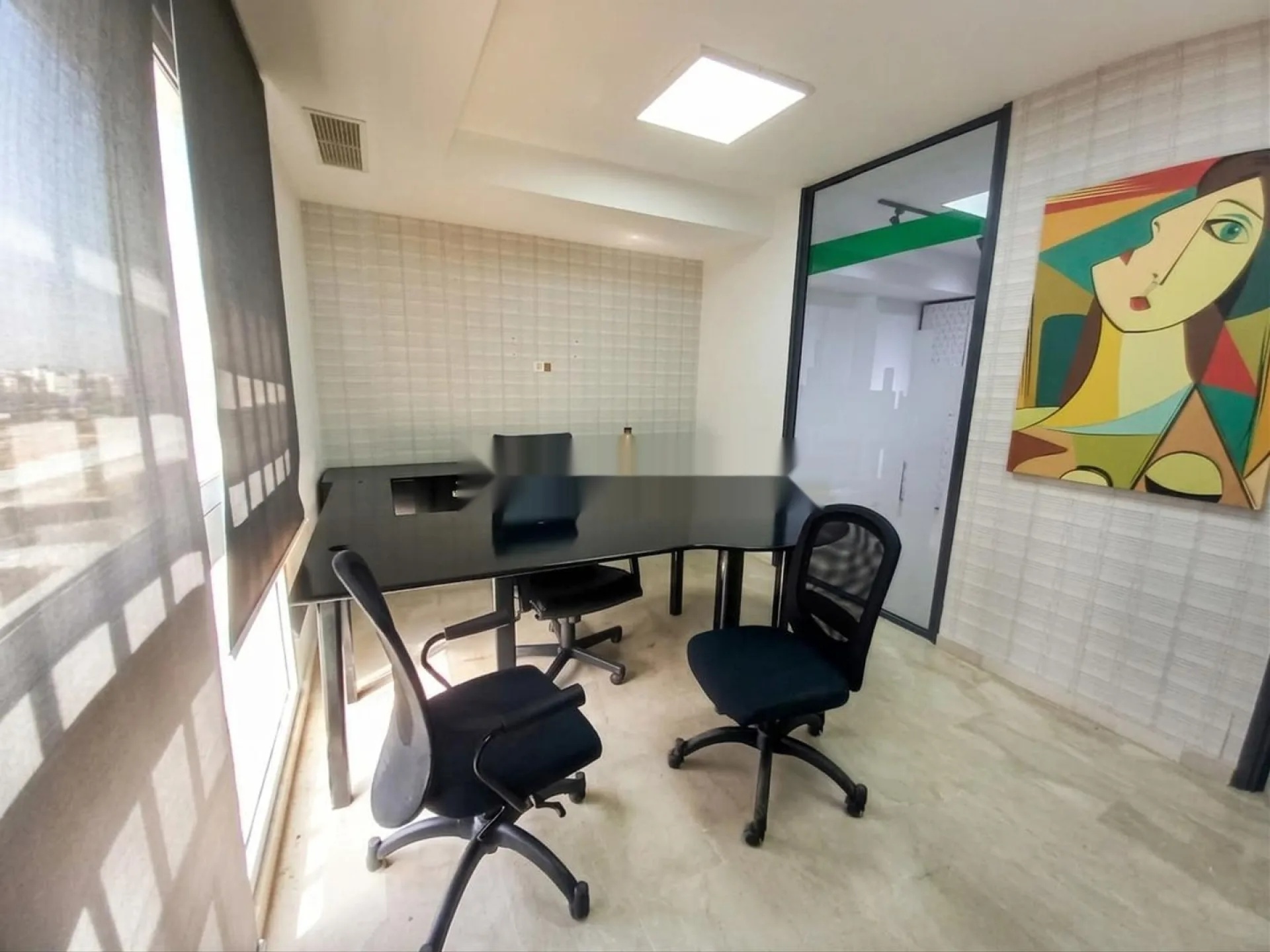 Bureau meublé aménagé Bd Ghandi Riviera