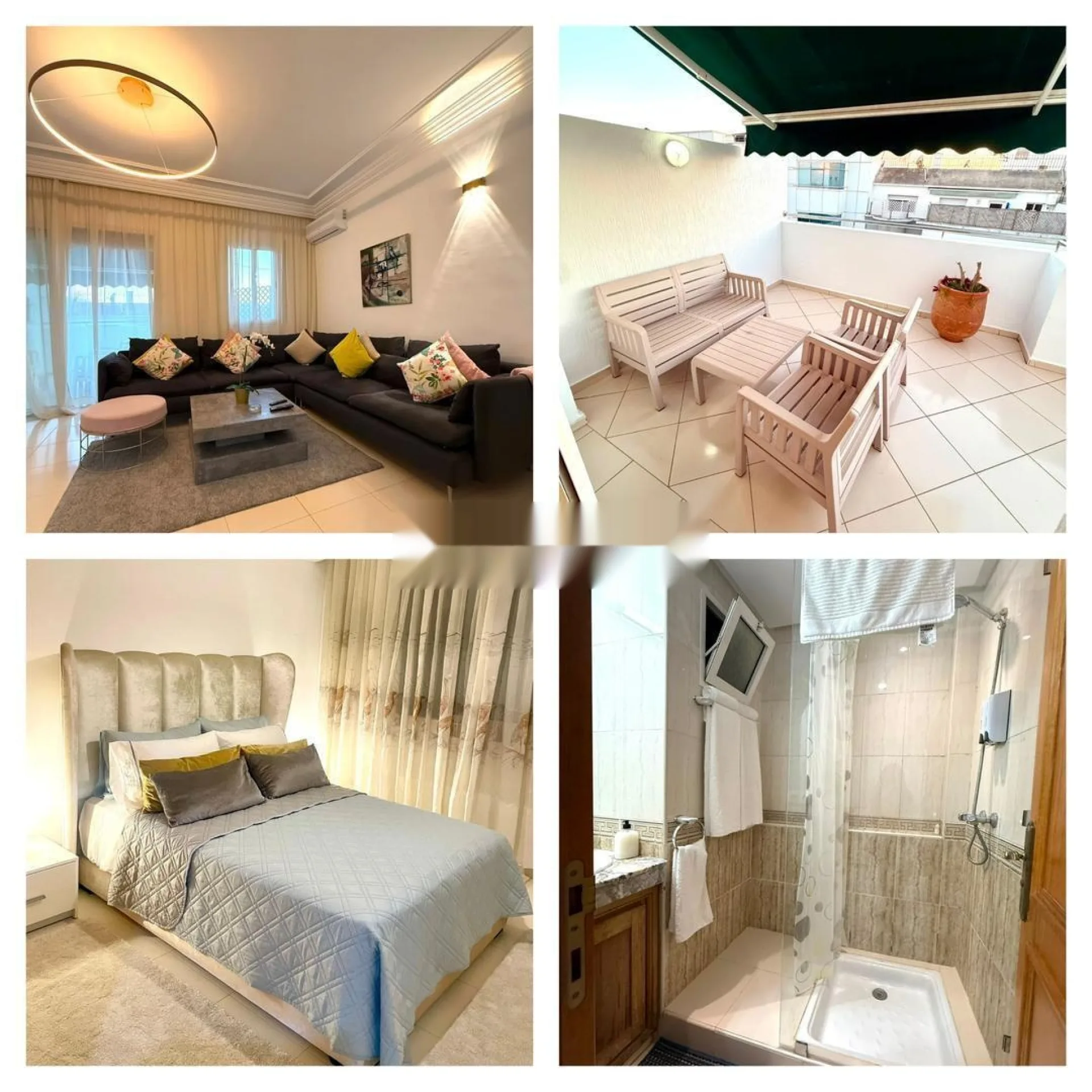 Akdal - Appartement propre et chic - Location journalière
