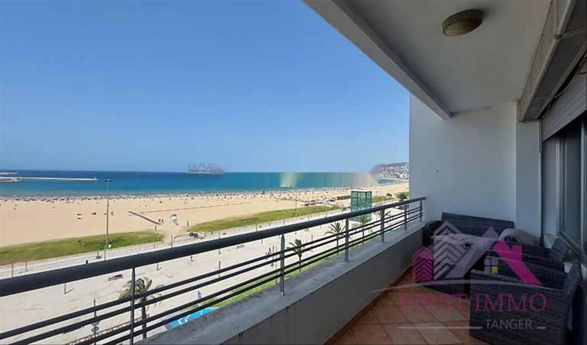 Chic appartement 1ère ligne vue mer pour Vacances