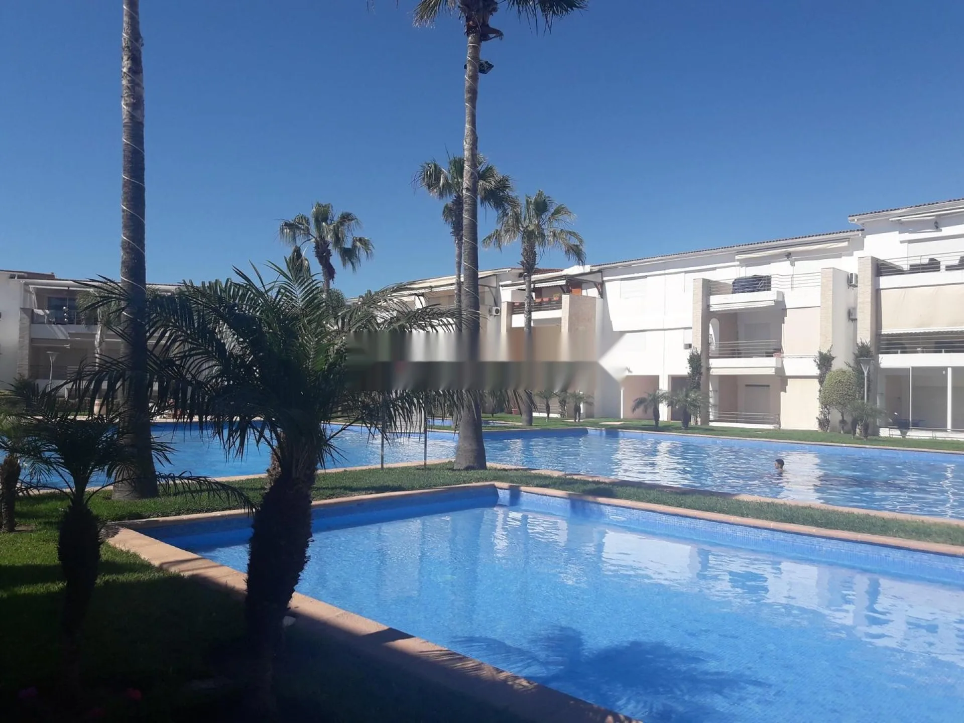 Appartement Perles de Tamaris vue sur jardin