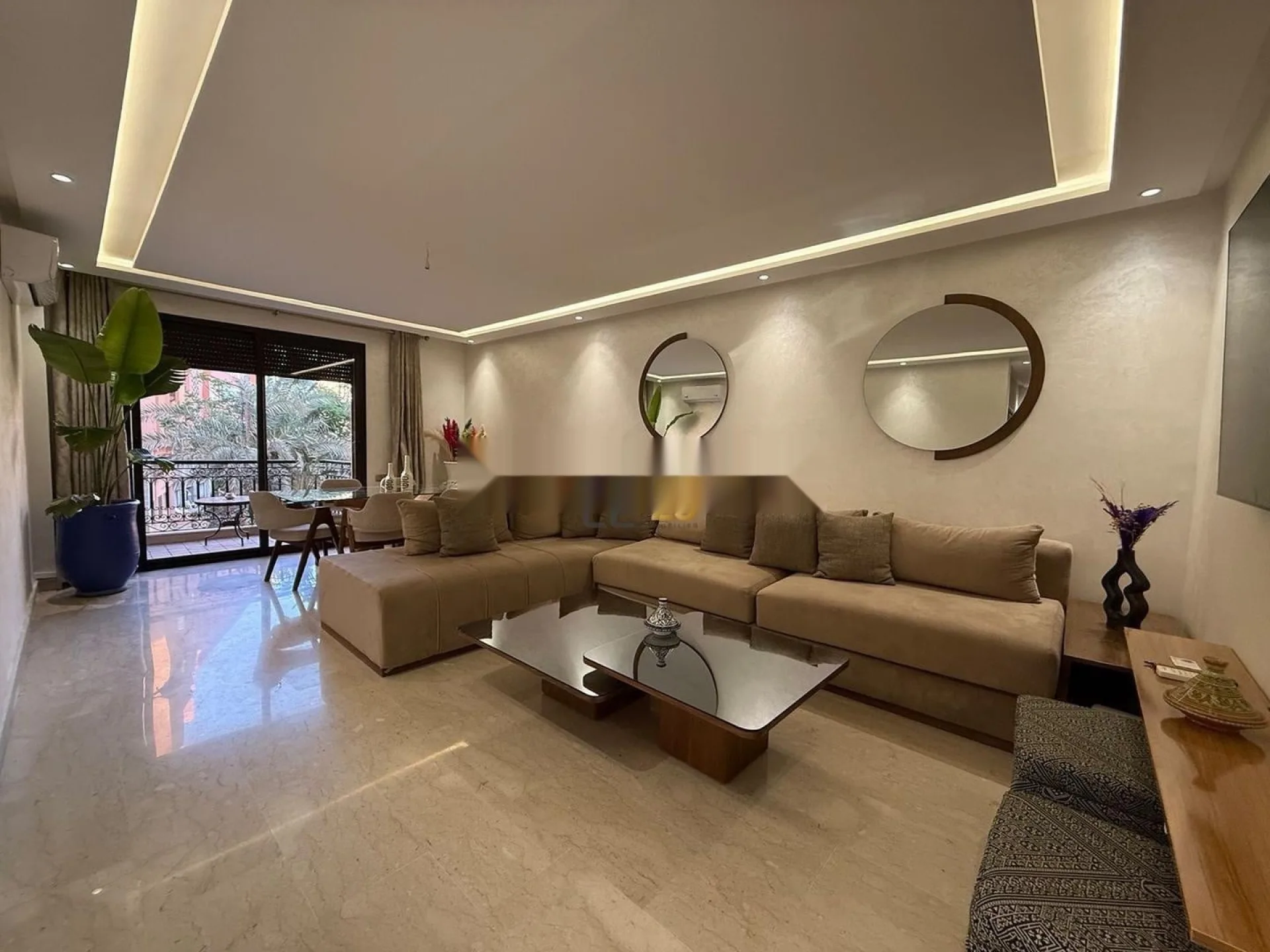 Bel appartement avec terrasse à Guéliz