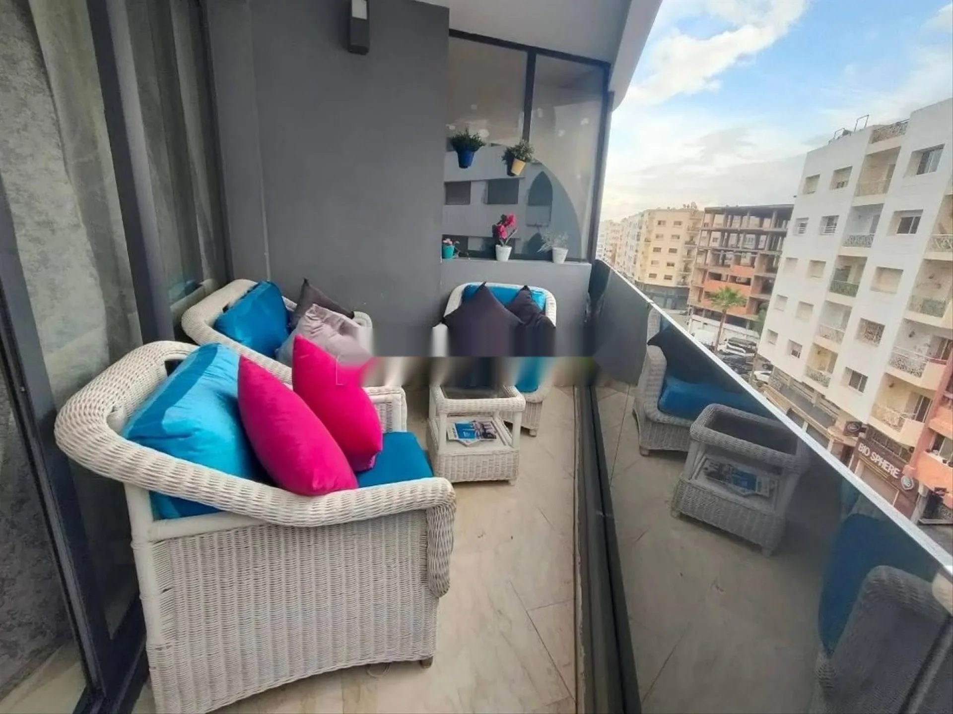 Appartement meublé à louer 80 m²