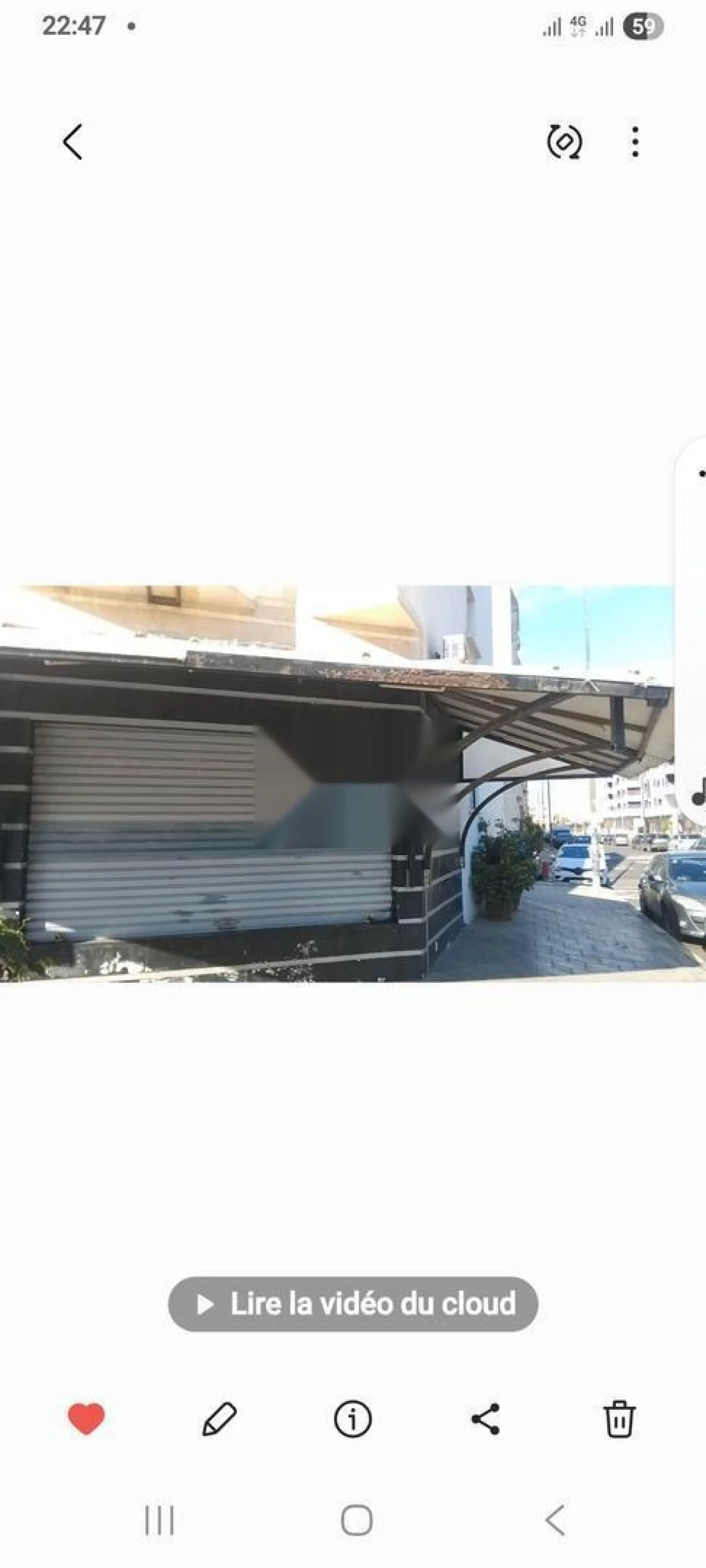Vente local commercial