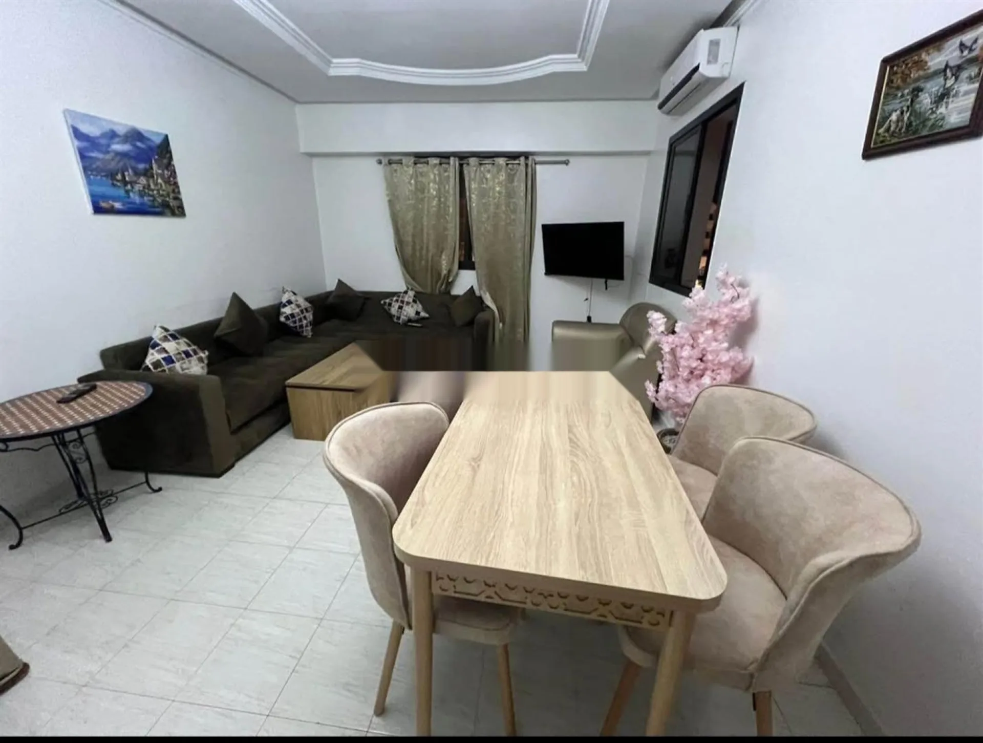 Appartement meublé et entièrement équipé centre-ville