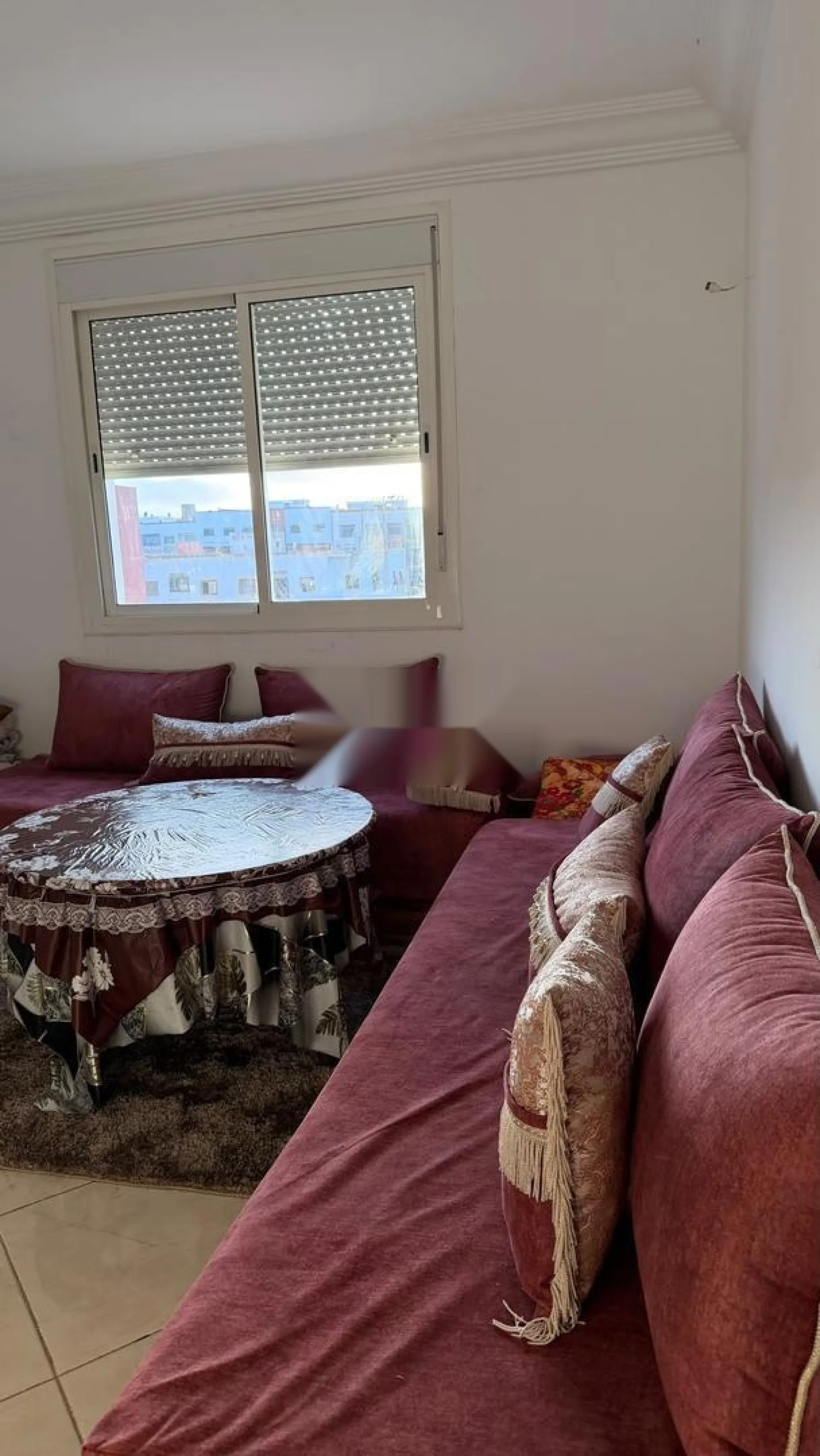 Nouvel appartement disponible à la location journalière dans le quartier de l'aéroport à El Jadida.