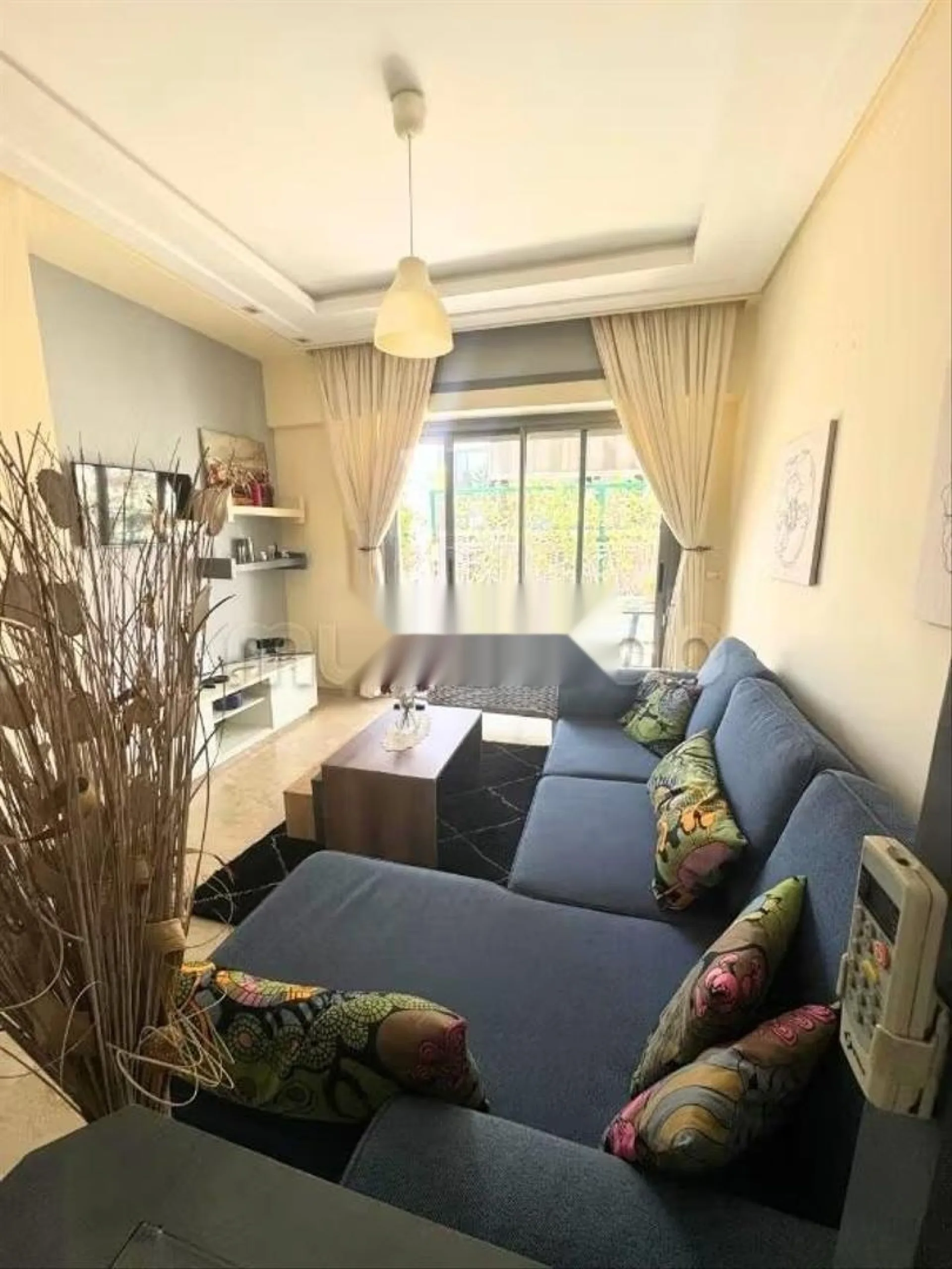 Appartement studio meublé avec grande terrasse
