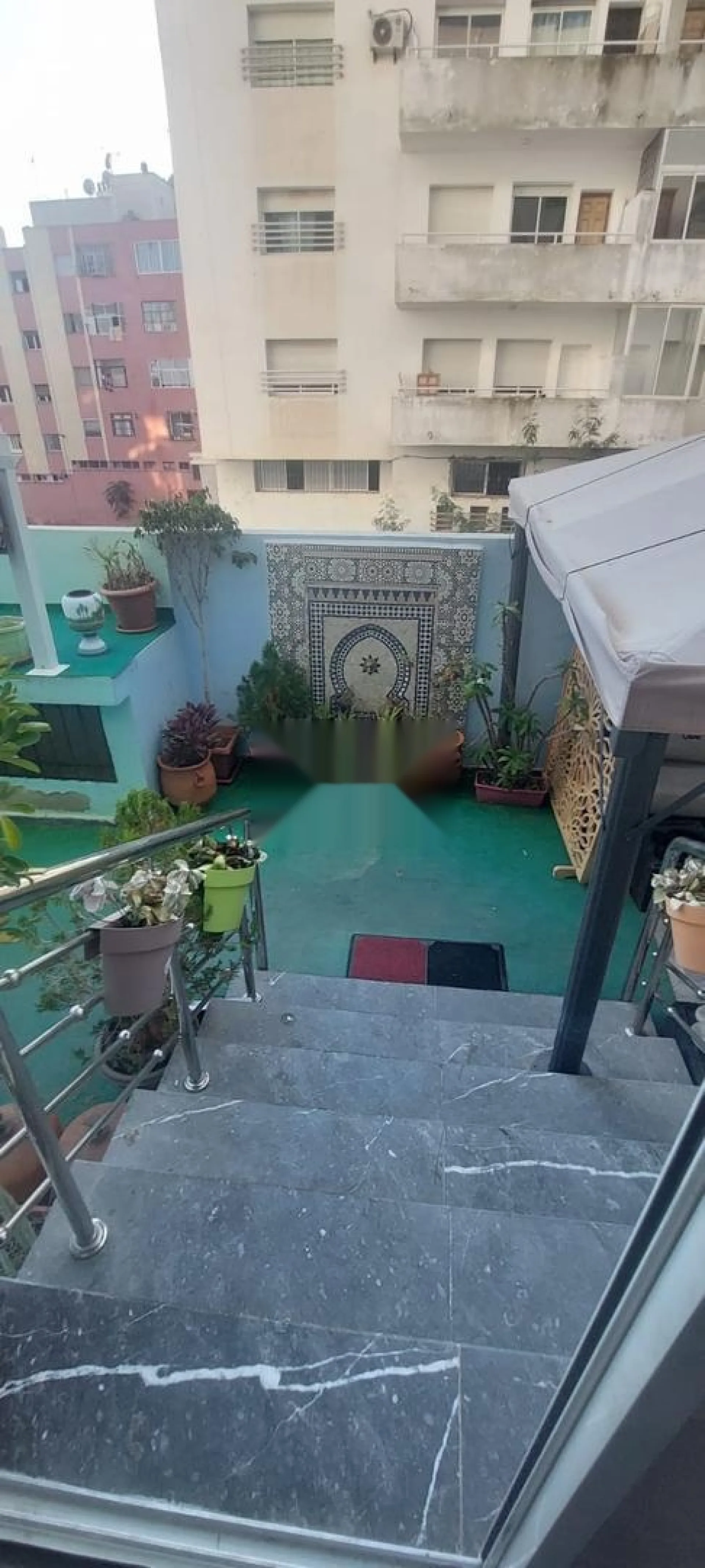 Vente appartement avec grande terrasse à Kebibat