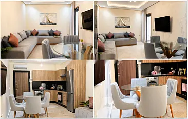 Appartement Moderne & Lumineux avec Grand Balcon