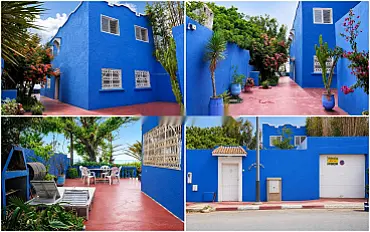 Cabanon bleu, souvenirs face à l'océan