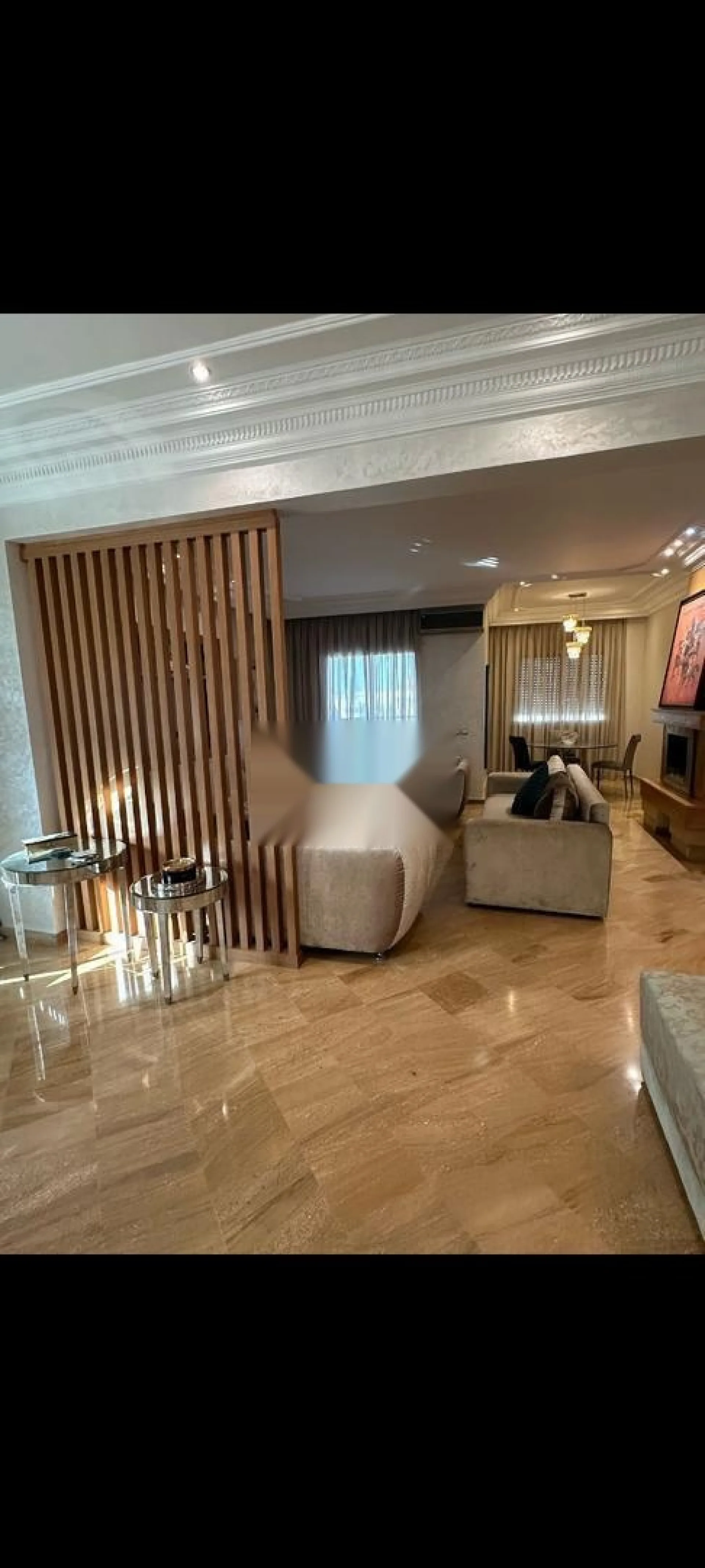 Appartement luxueux meublé à louer 200 m²