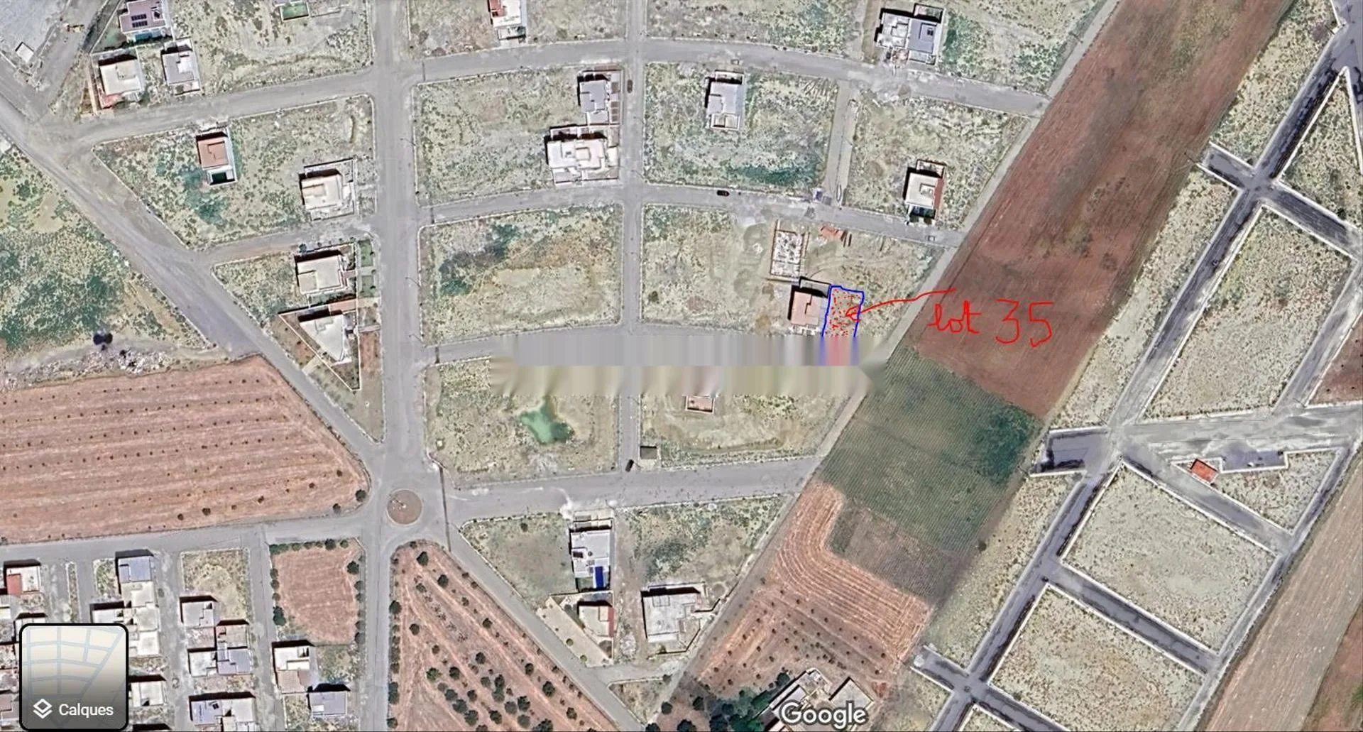 Lot de villa de 201 m² à vendre