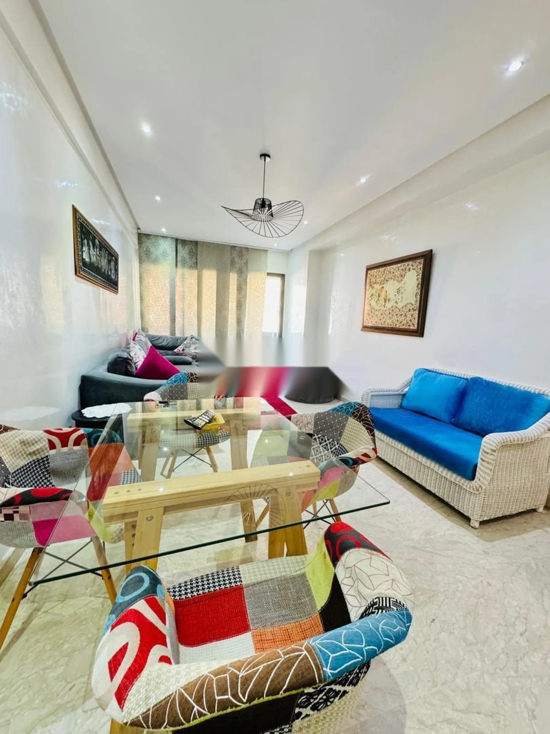 Appartement meublé à louer 80m²