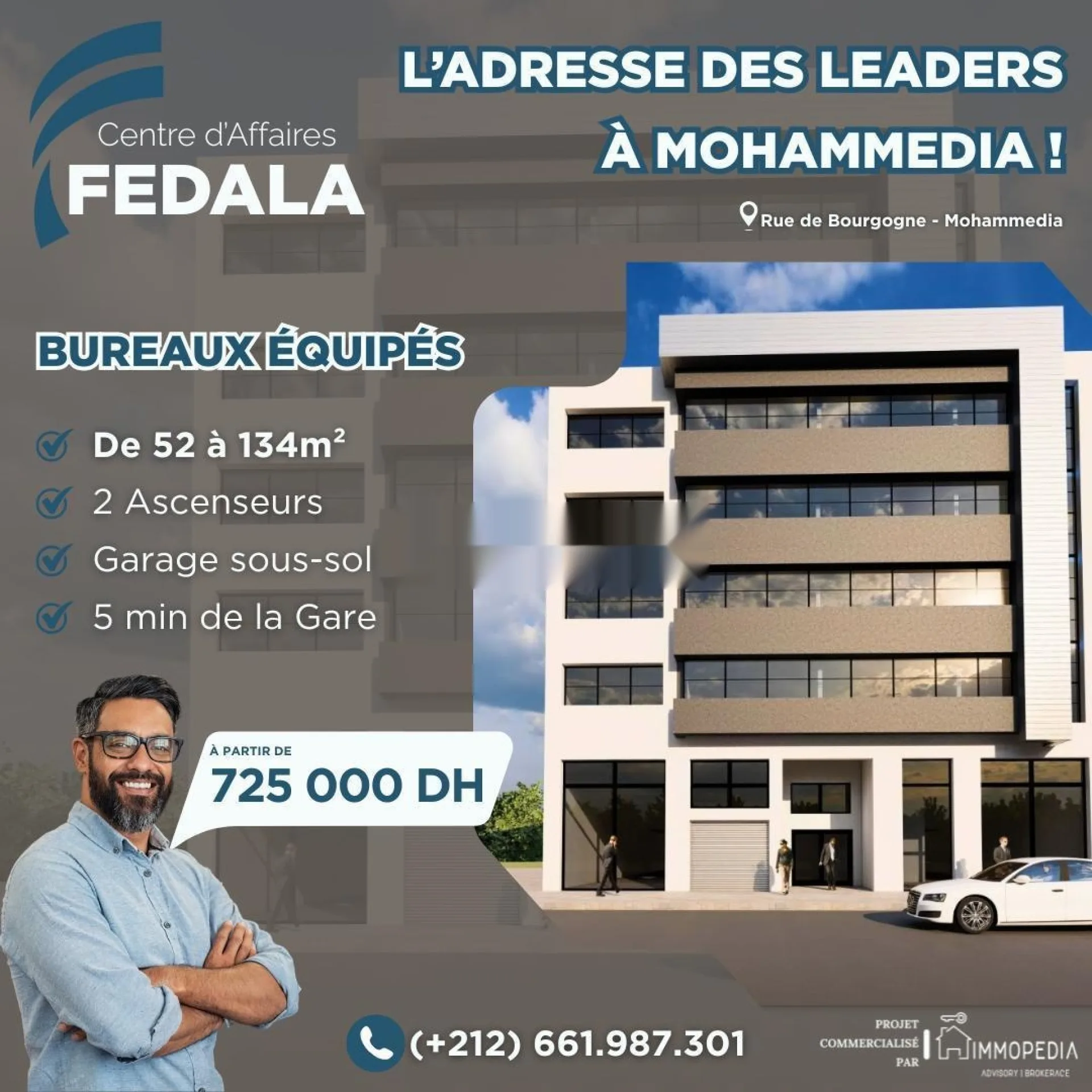 Centre d'Affaires FEDALA - Bureaux premiums