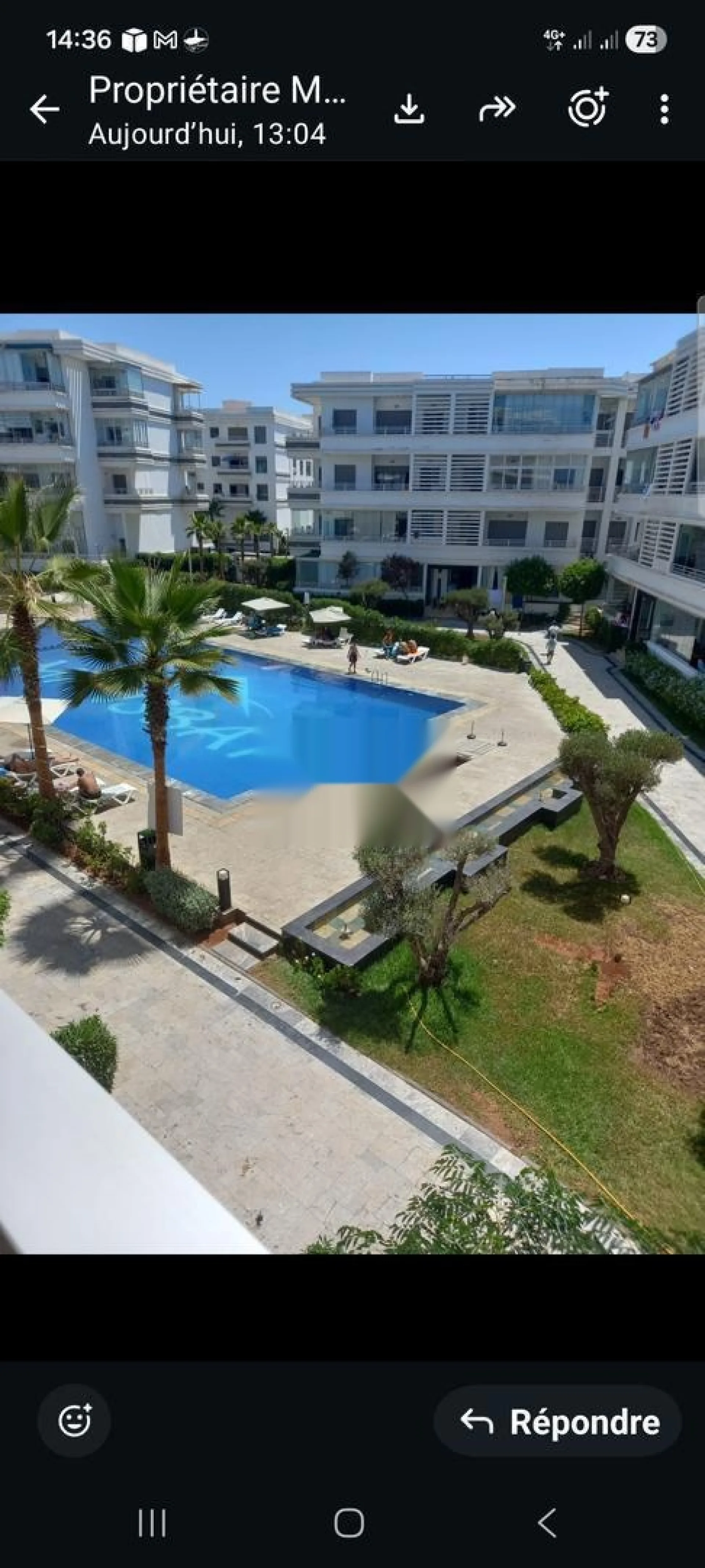 Appartement meublé résidence Mansbay