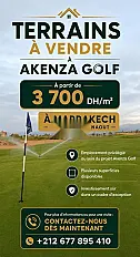 Terrain front Golf à Akenza