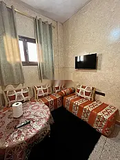 Bas de villa à louer à la journée, meublé, centre d'Agadir, proche de la mer