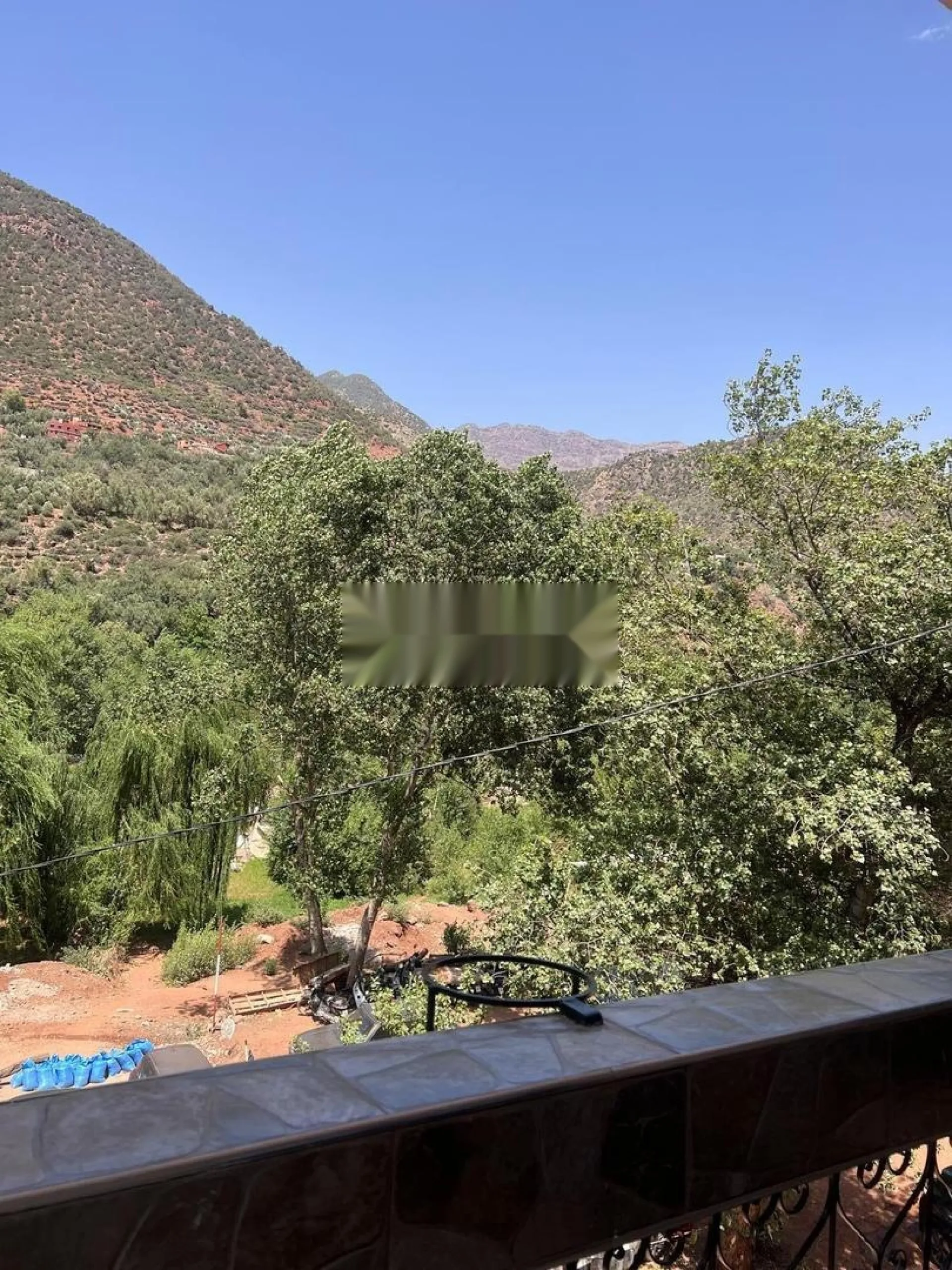 Appartement à louer à la journée à Ourika avec vue sur la vallée de l'Ourika