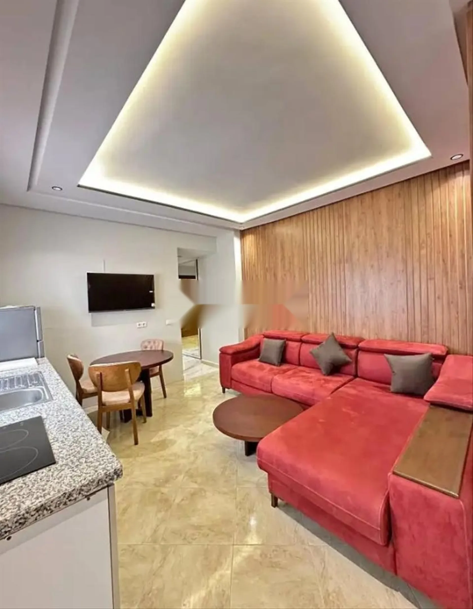 Appartement meublé à louer pour la journée, prêt