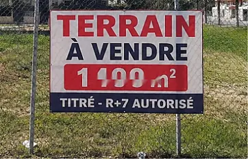 Terrain titré Emplacement stratégique