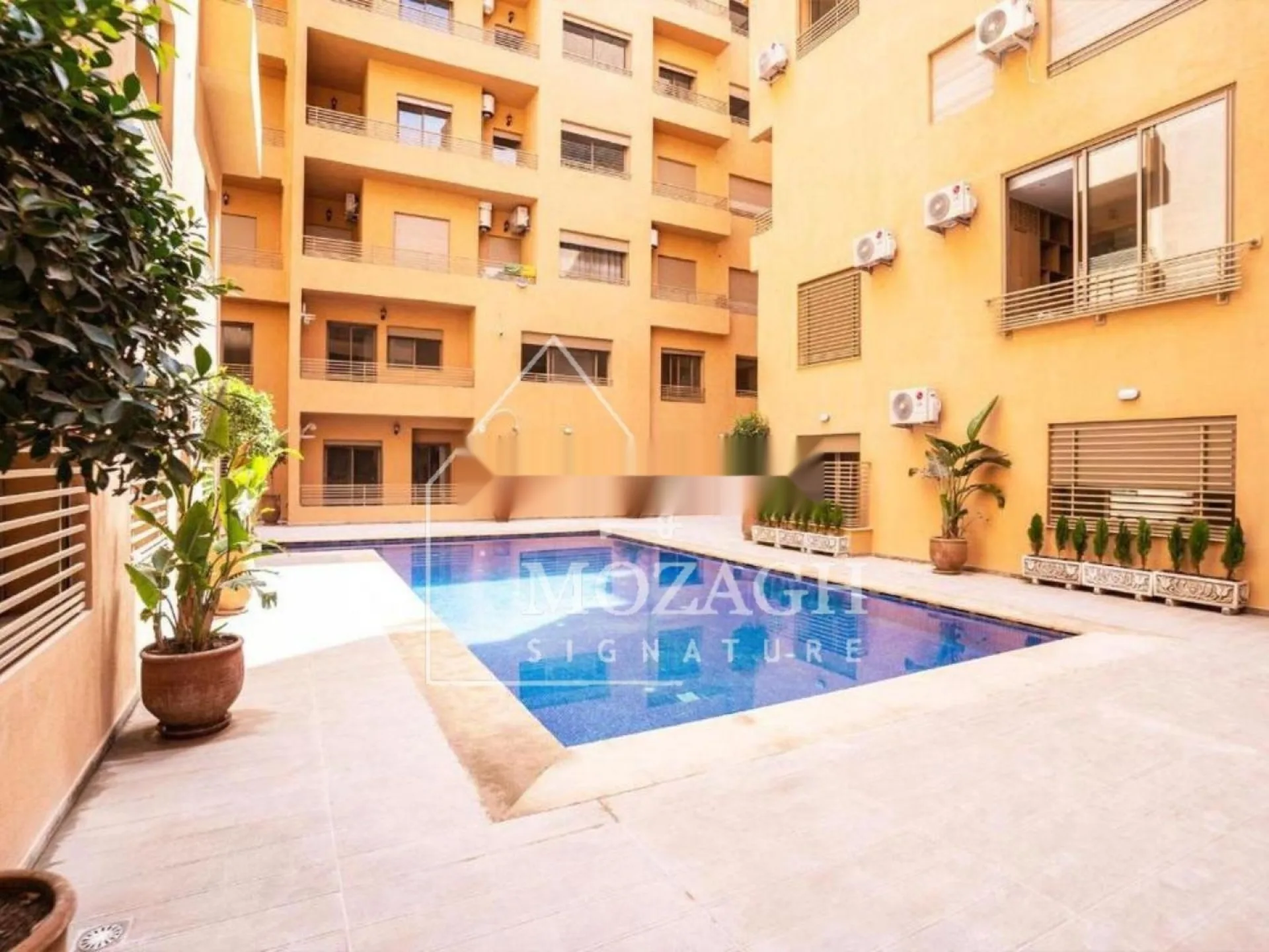 Appartement moderne 2 chambres avec piscine