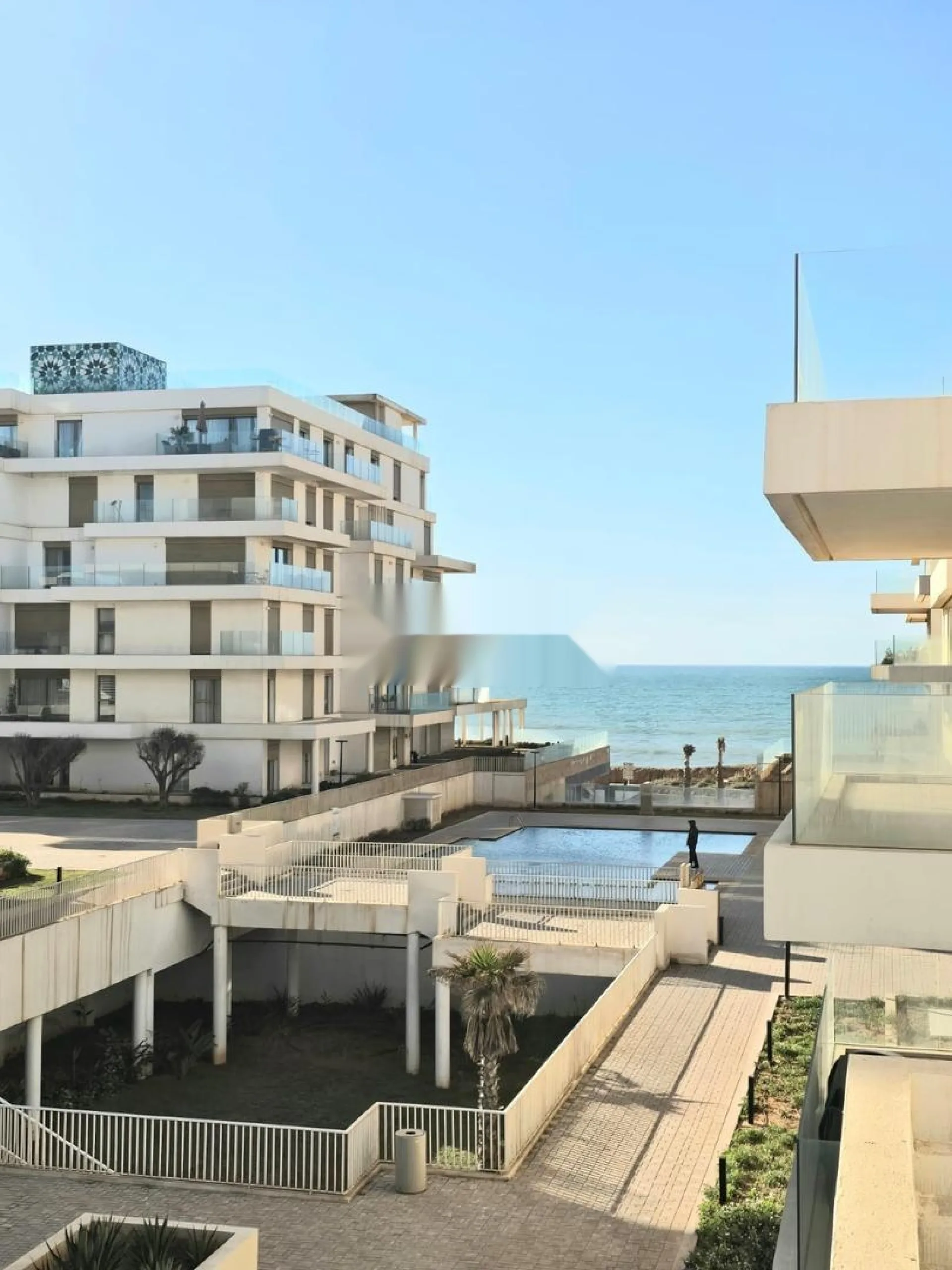 À louer bel appartement-Front mer Carrousel Rabat