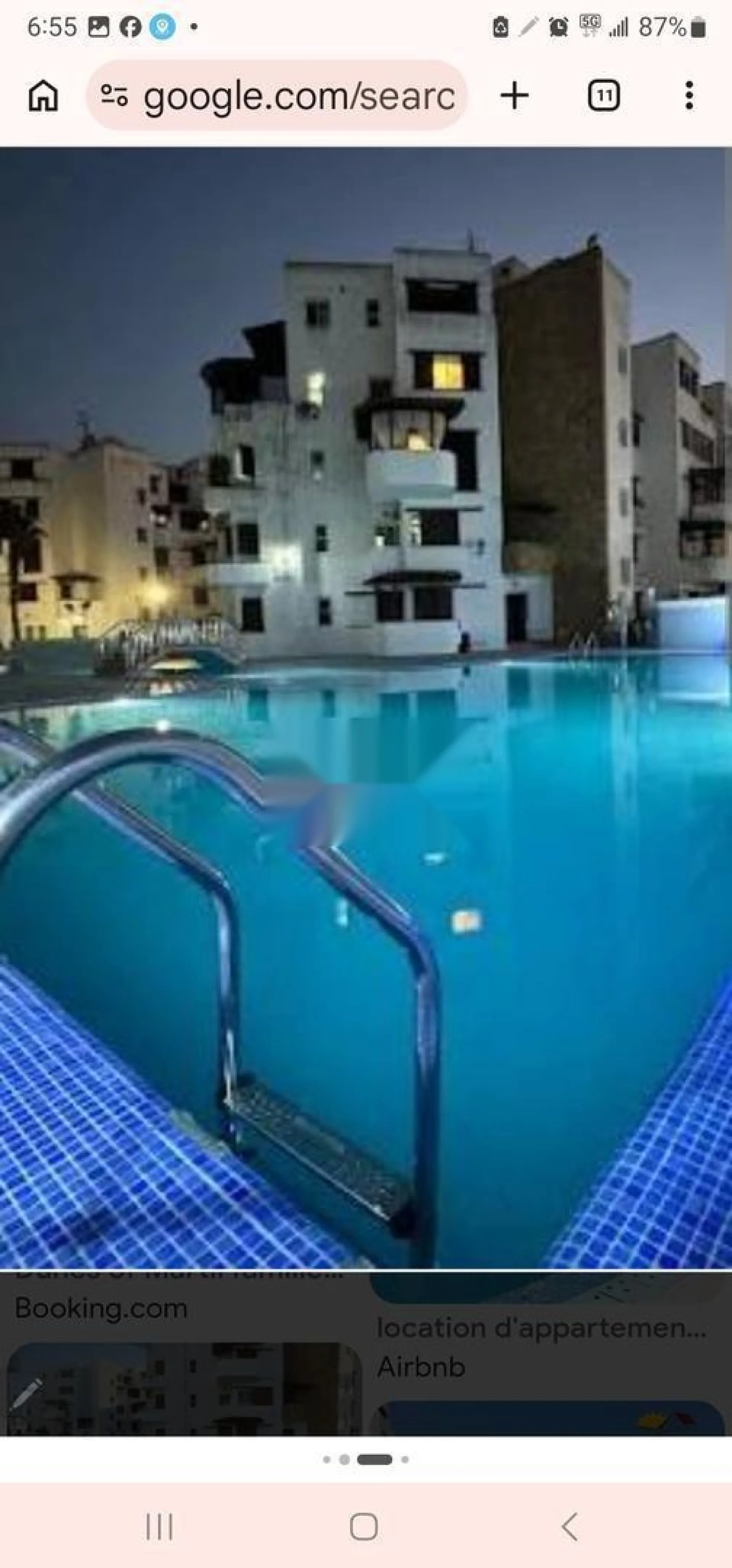 شقة للإيجار في مرتيل