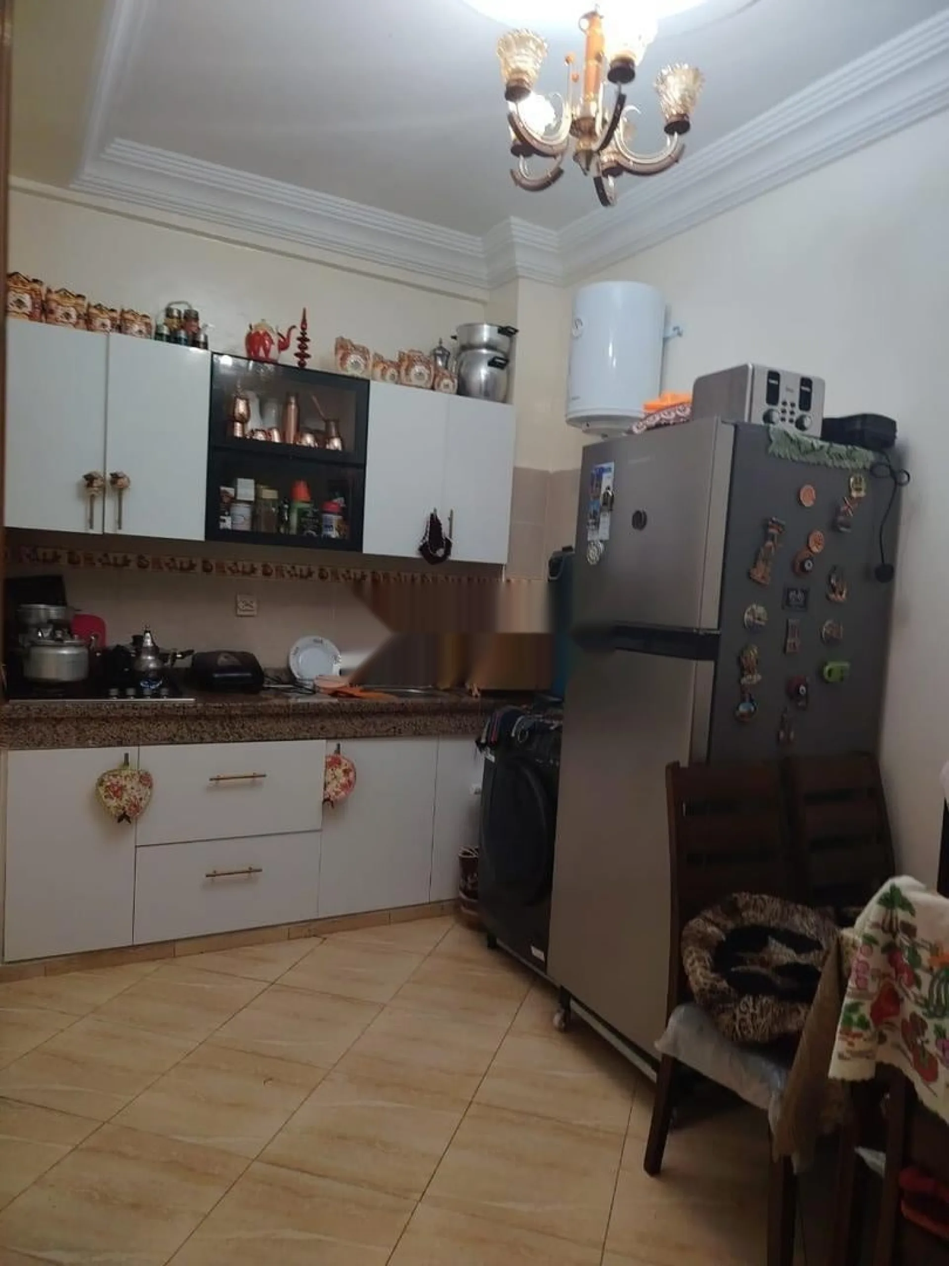 شقة مجددة بشكل جيد، بدون وسطاء