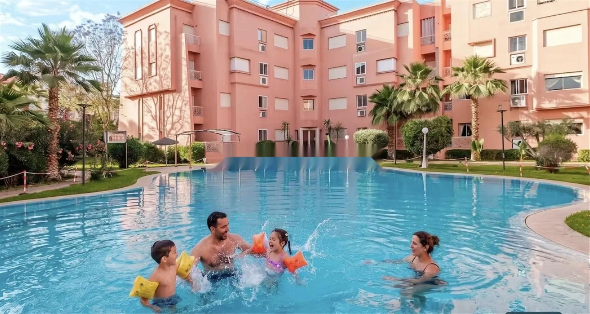 Appartement à louer avec piscine