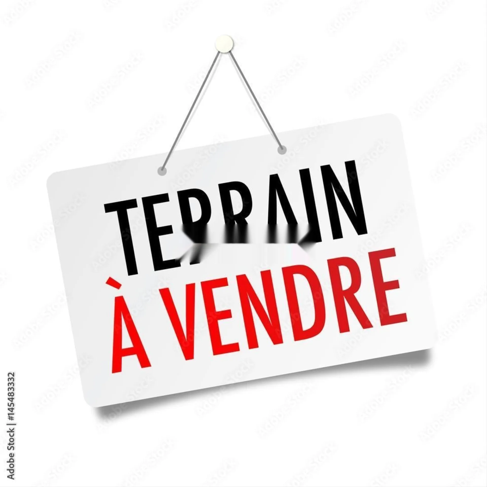 À vendre Terrain R plus 5 2 façades Hassan