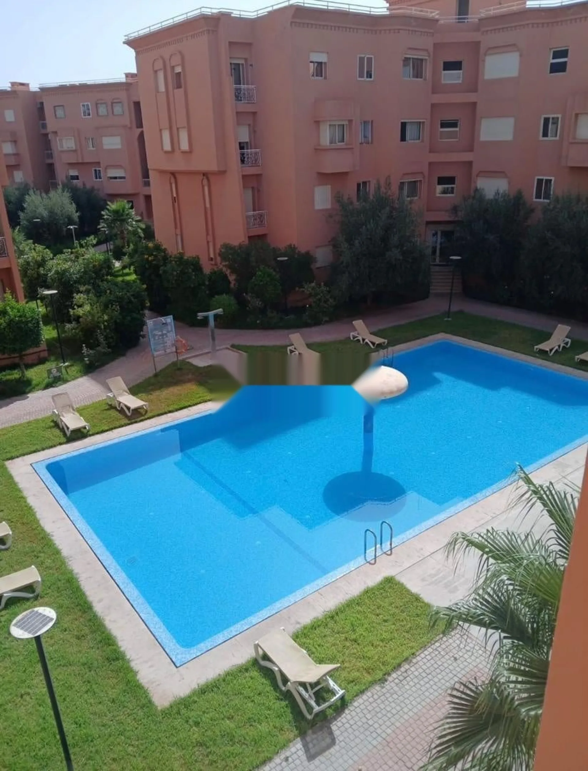 Majorelle Route Casablanca avec piscine
