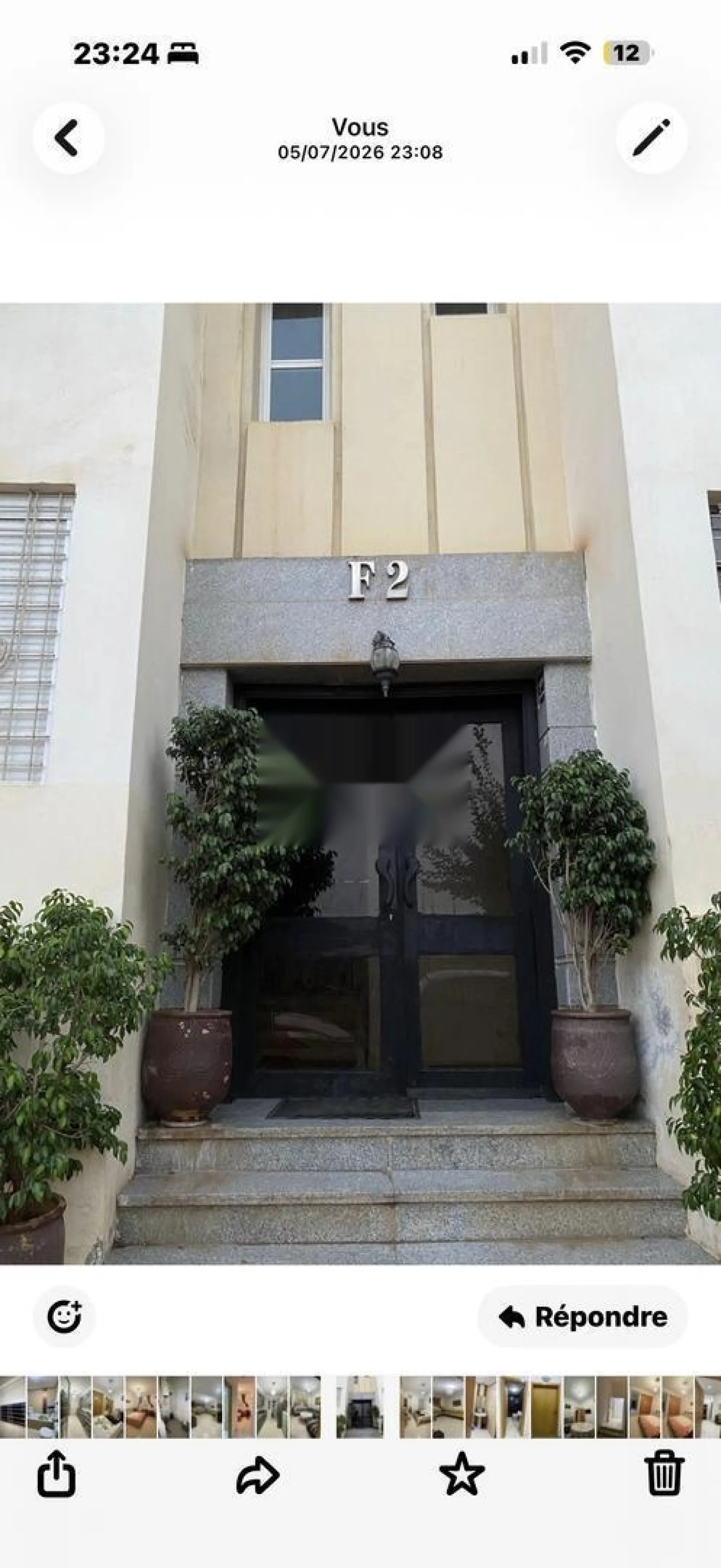 Appartement à vendre équipé Hay Badr