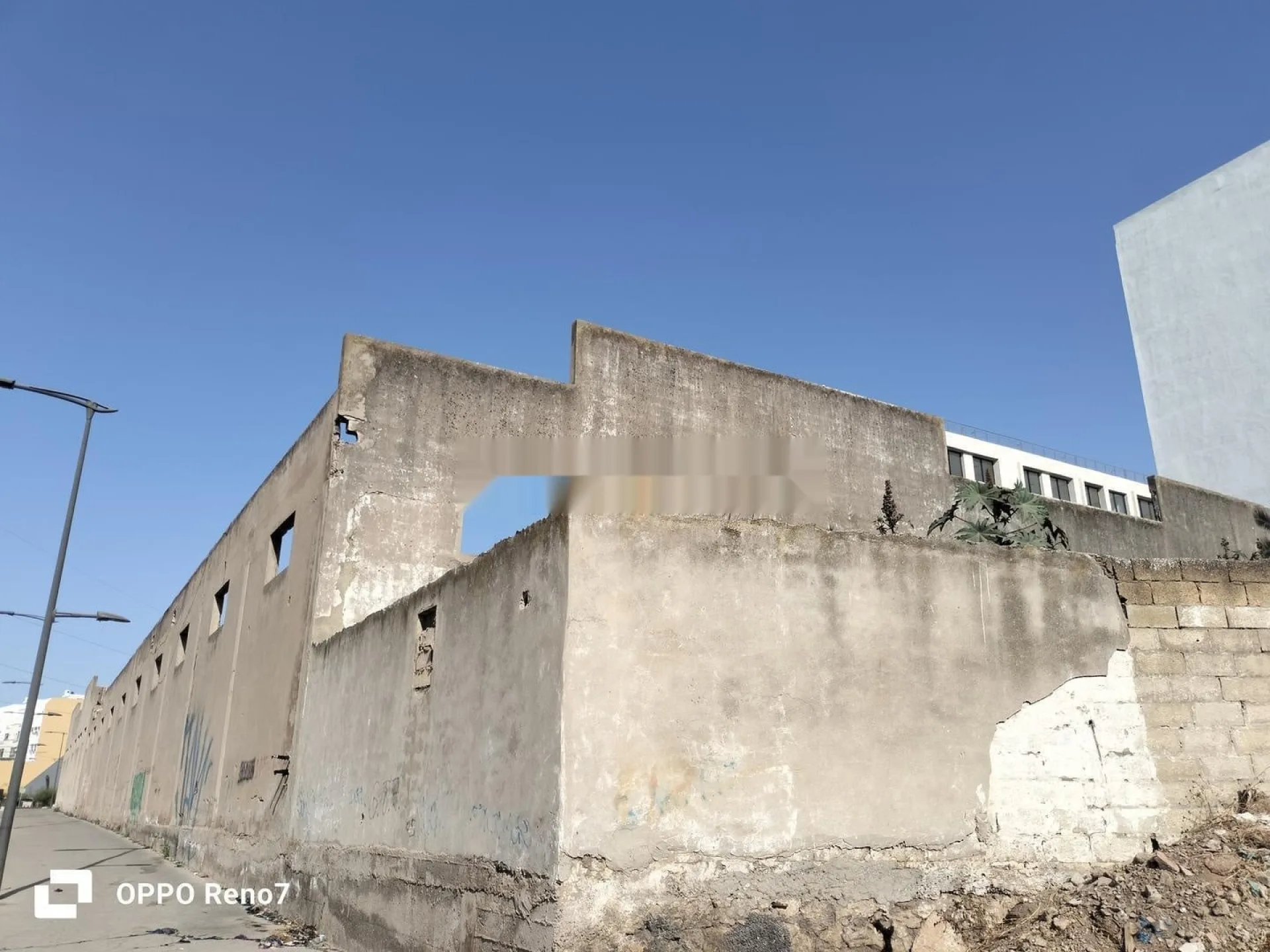 Terrain d'une ancienne usine à vendre