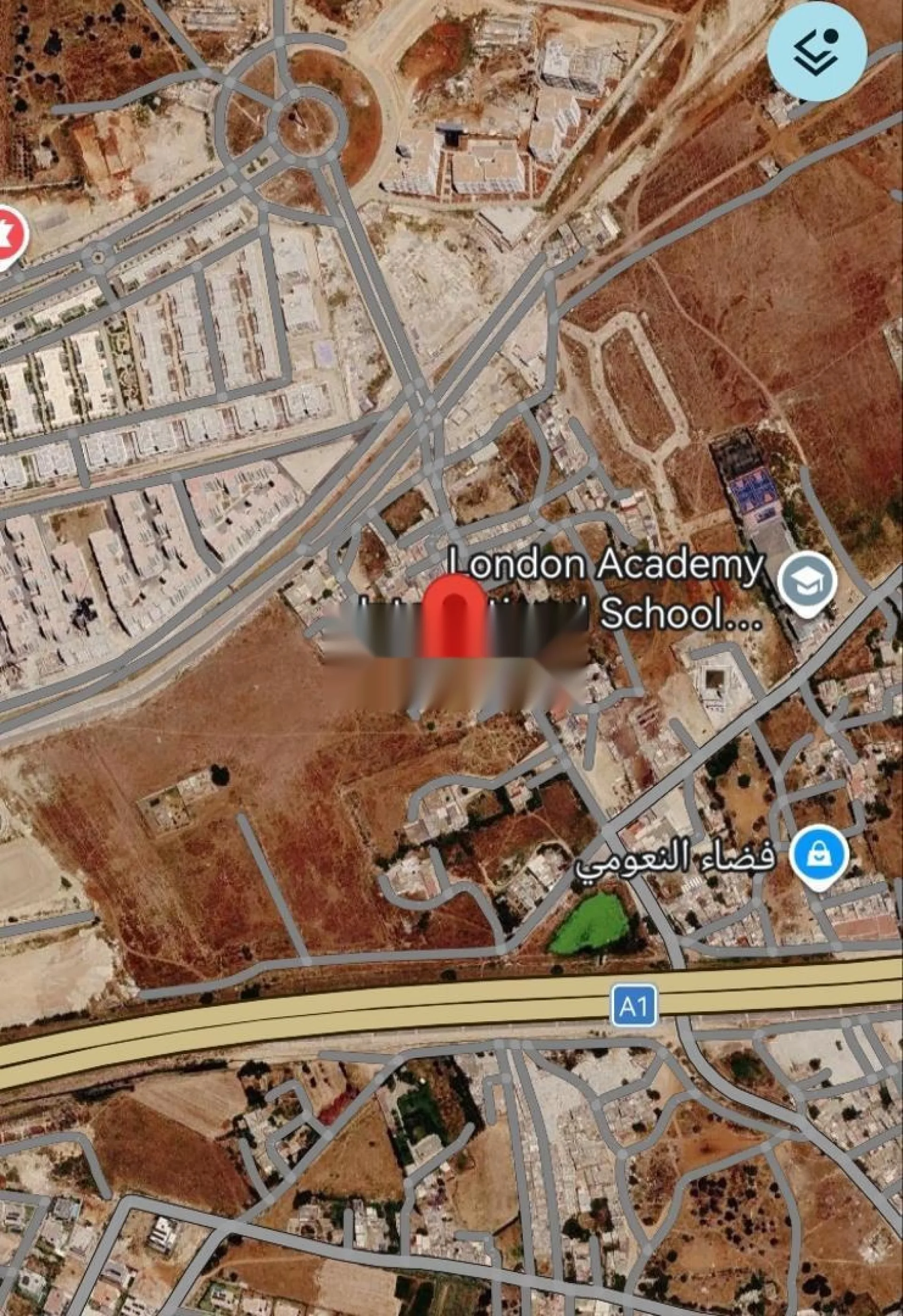 Terrain de 2523 m² situé à Sidi Maarouf
