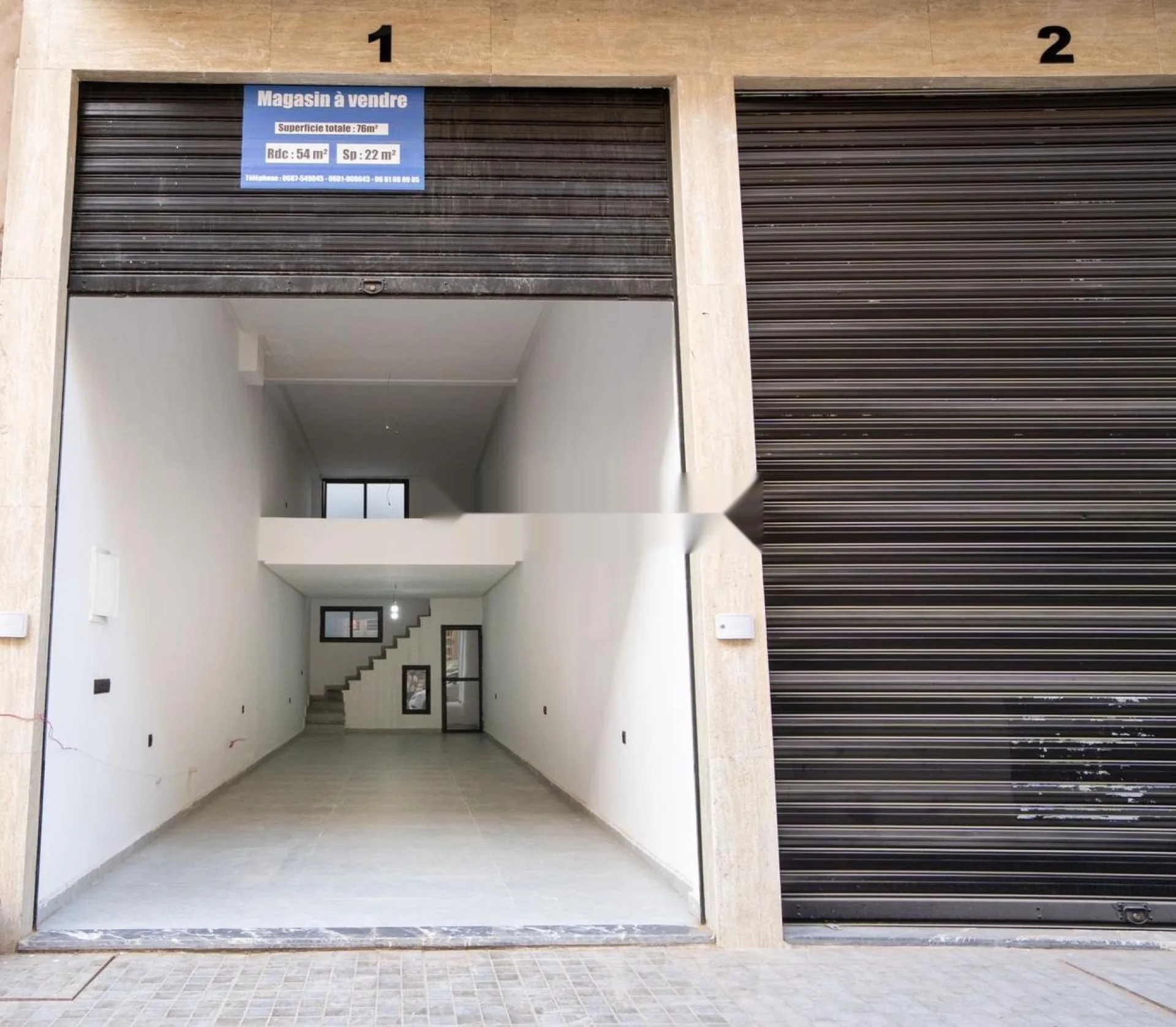 Grand Magasin NEUF de 76 m² à Sidi Maârouf