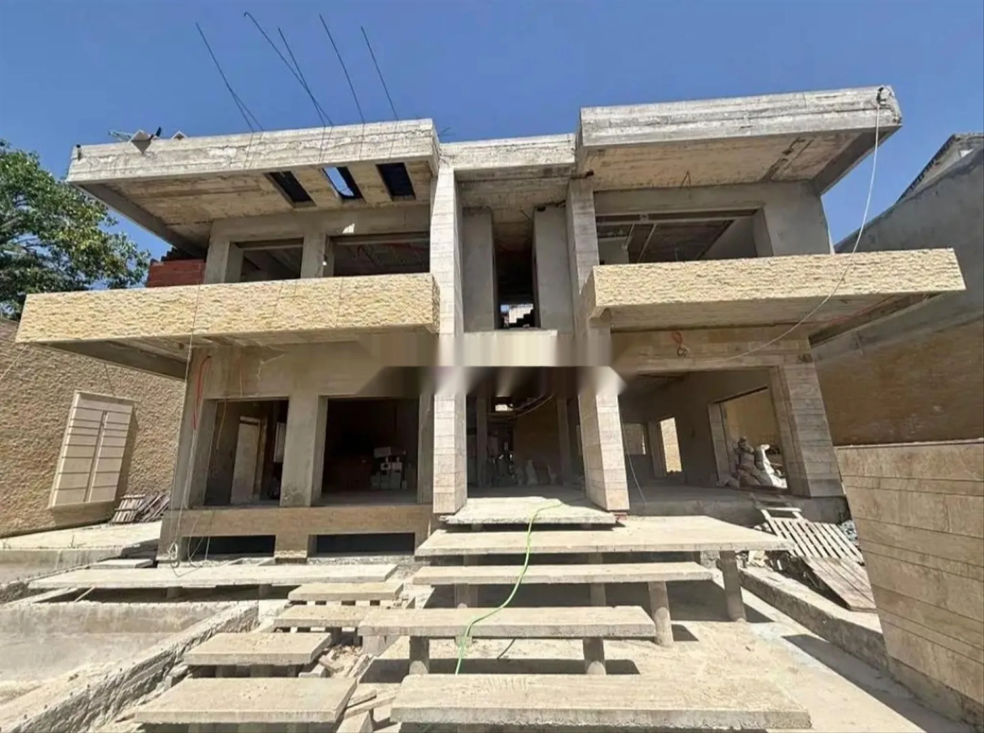 villa vente semi finie à malabata tanger