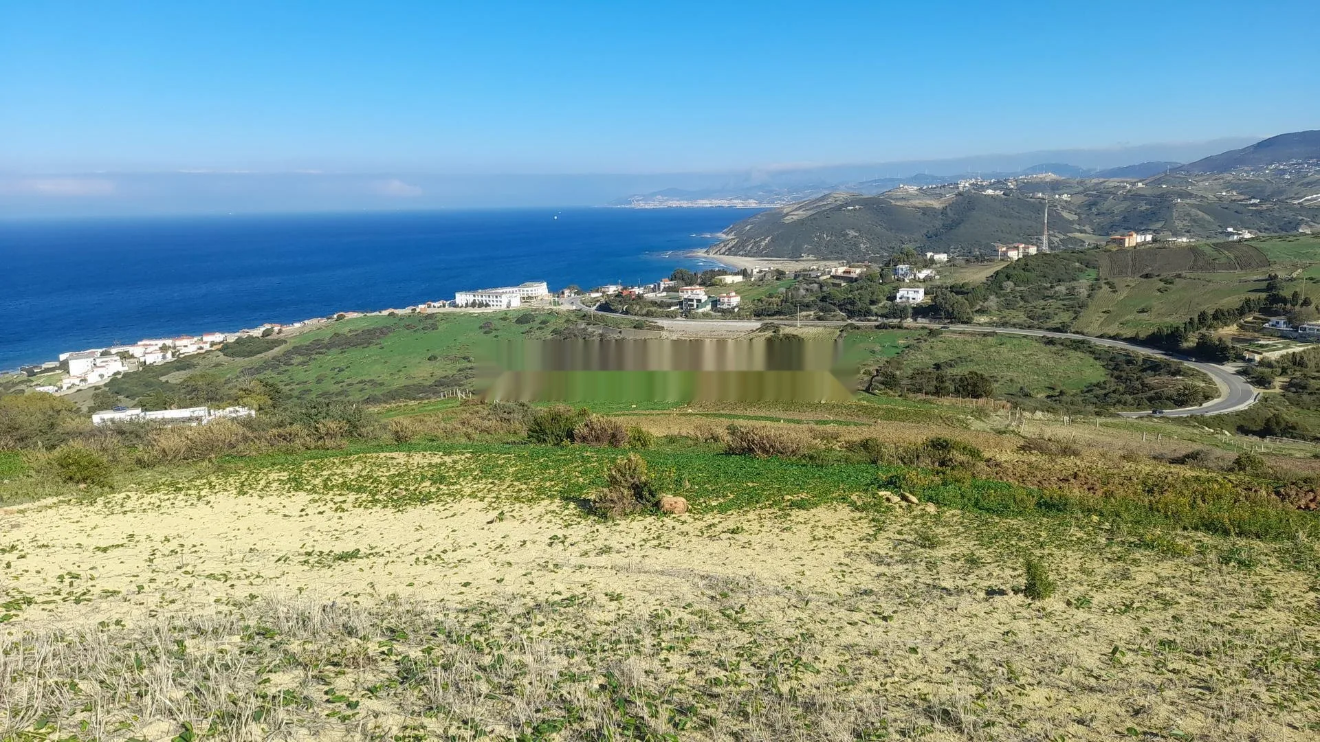 Terrain 600 m2 titre vue mer à Mdyona Achakar
