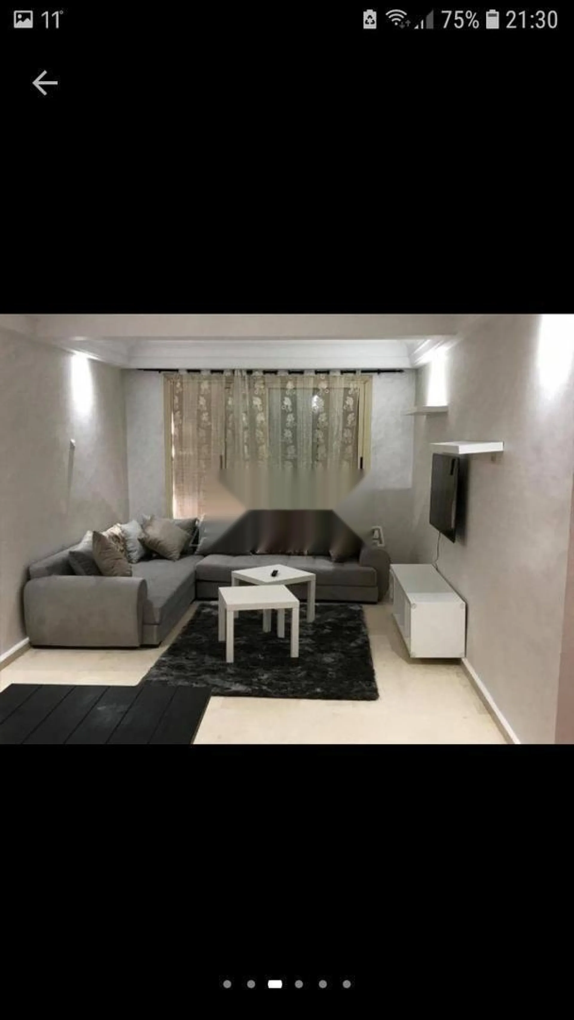 Studio meublé à louer à la journée devant la gare de Fès