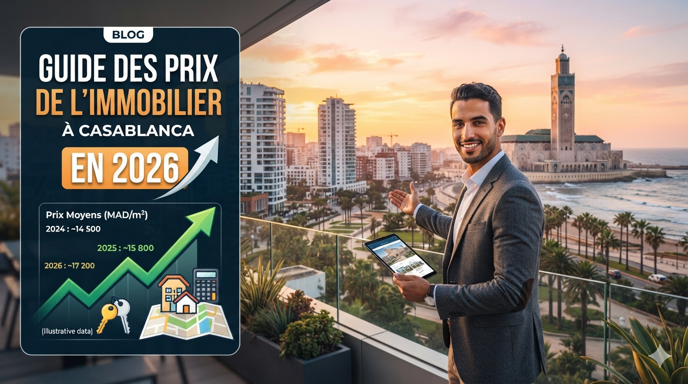 Prix immobilier à Casablanca en 2026 : guide complet