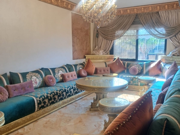A VENDRE – Superbe Appartement Meublé de Haut Standing à Wifaq – Témara